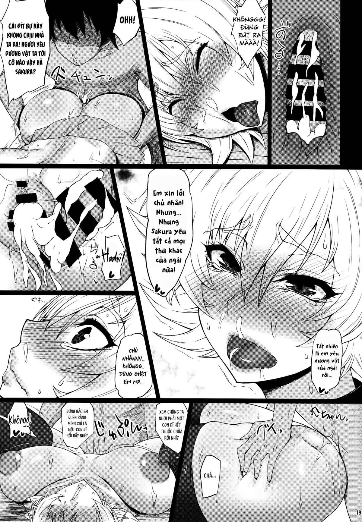 Đọc truyện hentai Vợ lợn Sakura-chan - Oneshot nứng