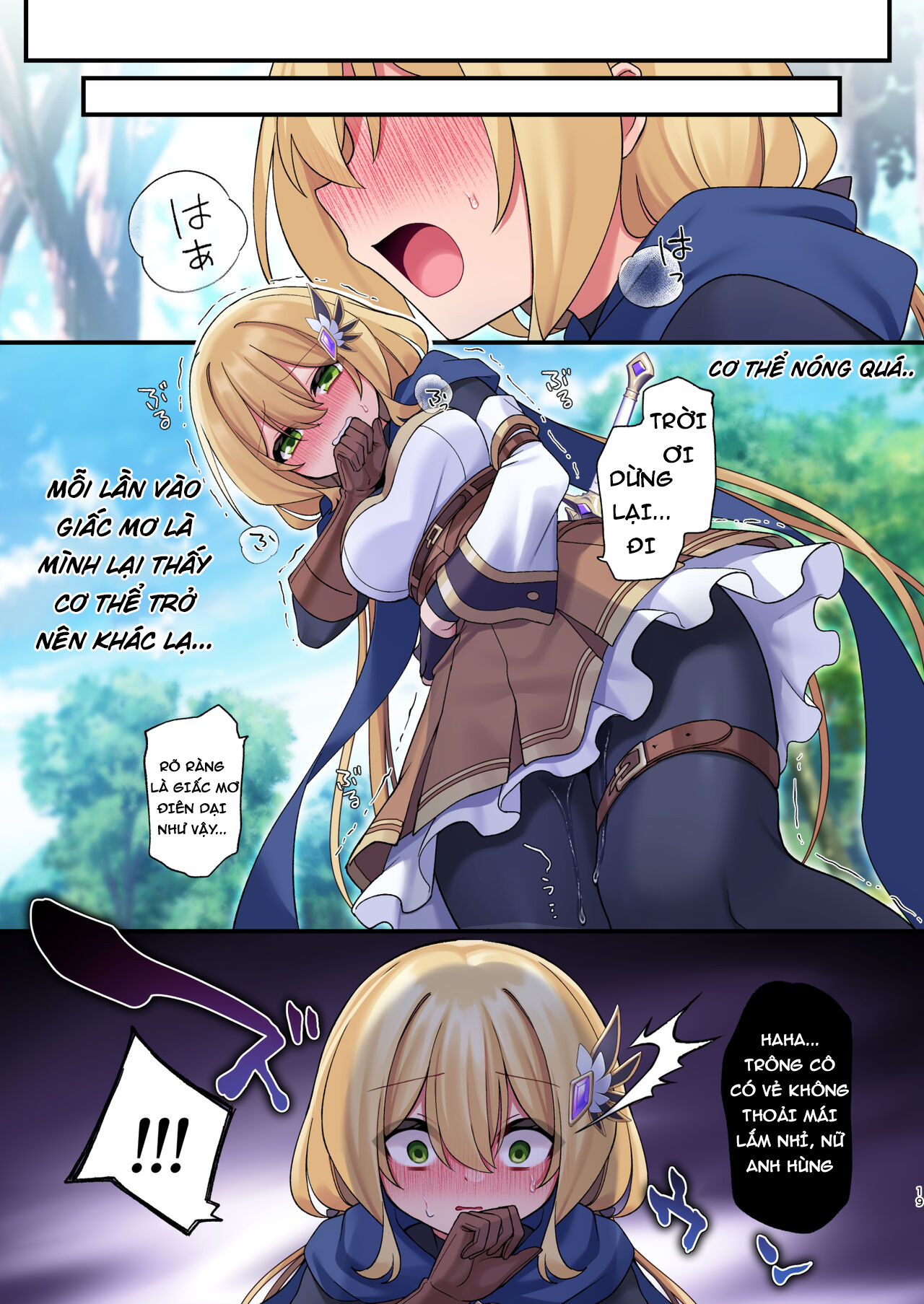 Đọc truyện hentai Cuộc Phiêu Lưu của Nữ Anh Hùng kết thúc - Oneshot
