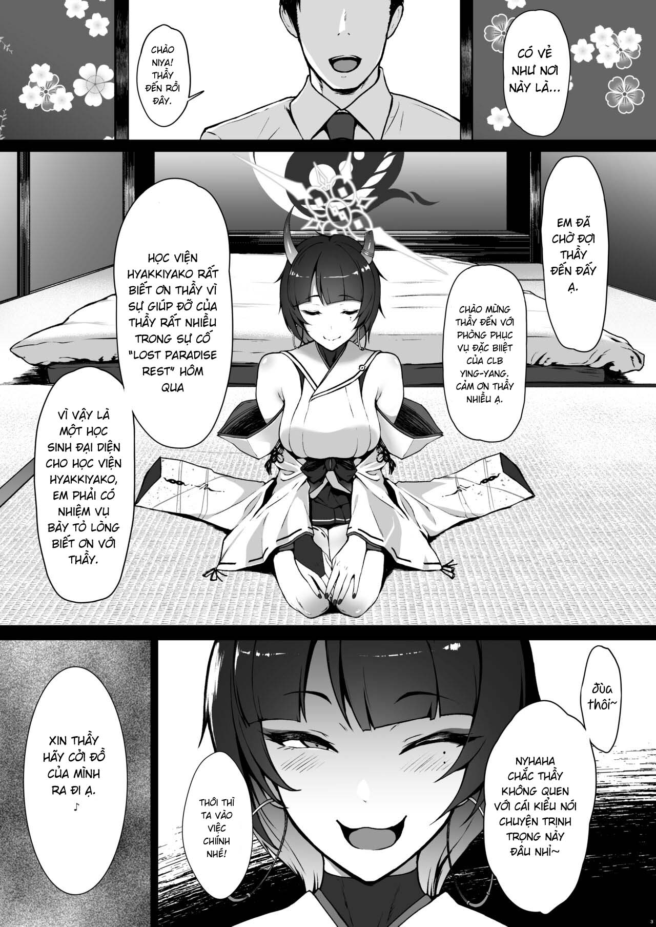 Đọc truyện hentai Trời đất vị trí - Oneshot