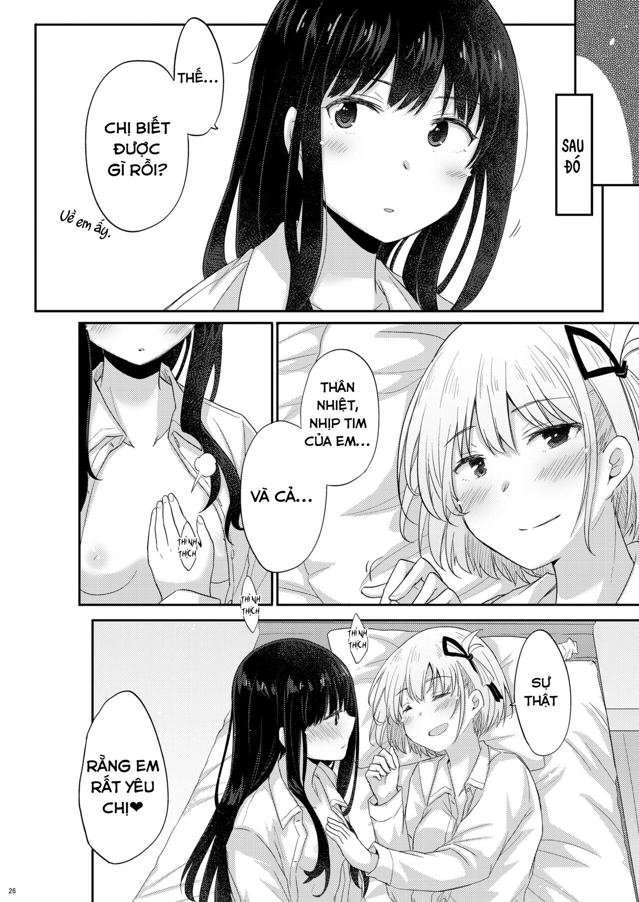 Đọc truyện hentai Nhiệt độ cơ thể và nhịp đập trái tim - Oneshot