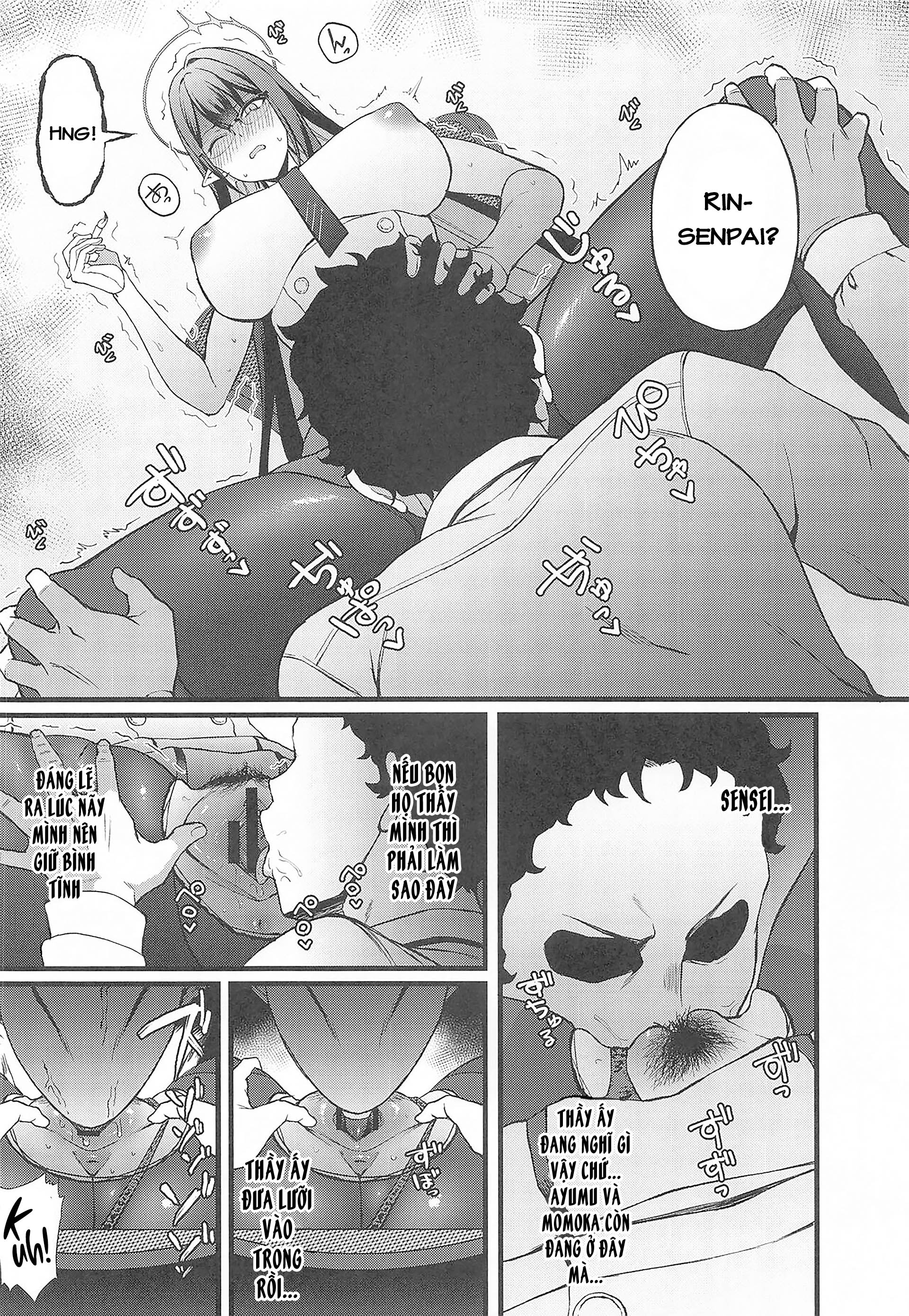 Đọc truyện hentai Hayashi 7 tóc nóng bỏng - Oneshot