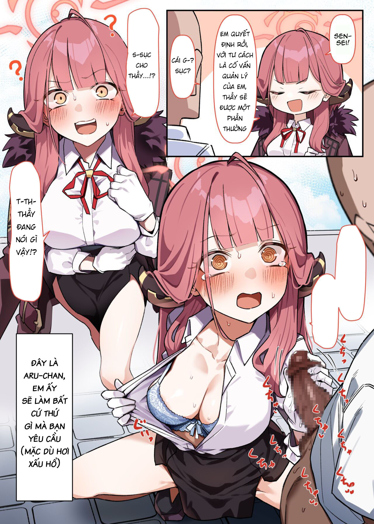 Đọc truyện hentai Em gái tóc đỏ - Oneshot ngắn