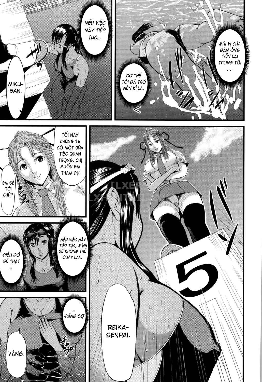 Đọc truyện hentai Onna Jigoku, Niku No Tsubo Hentairui Inranka Mesubuta Ichidaiki - Chap 7
