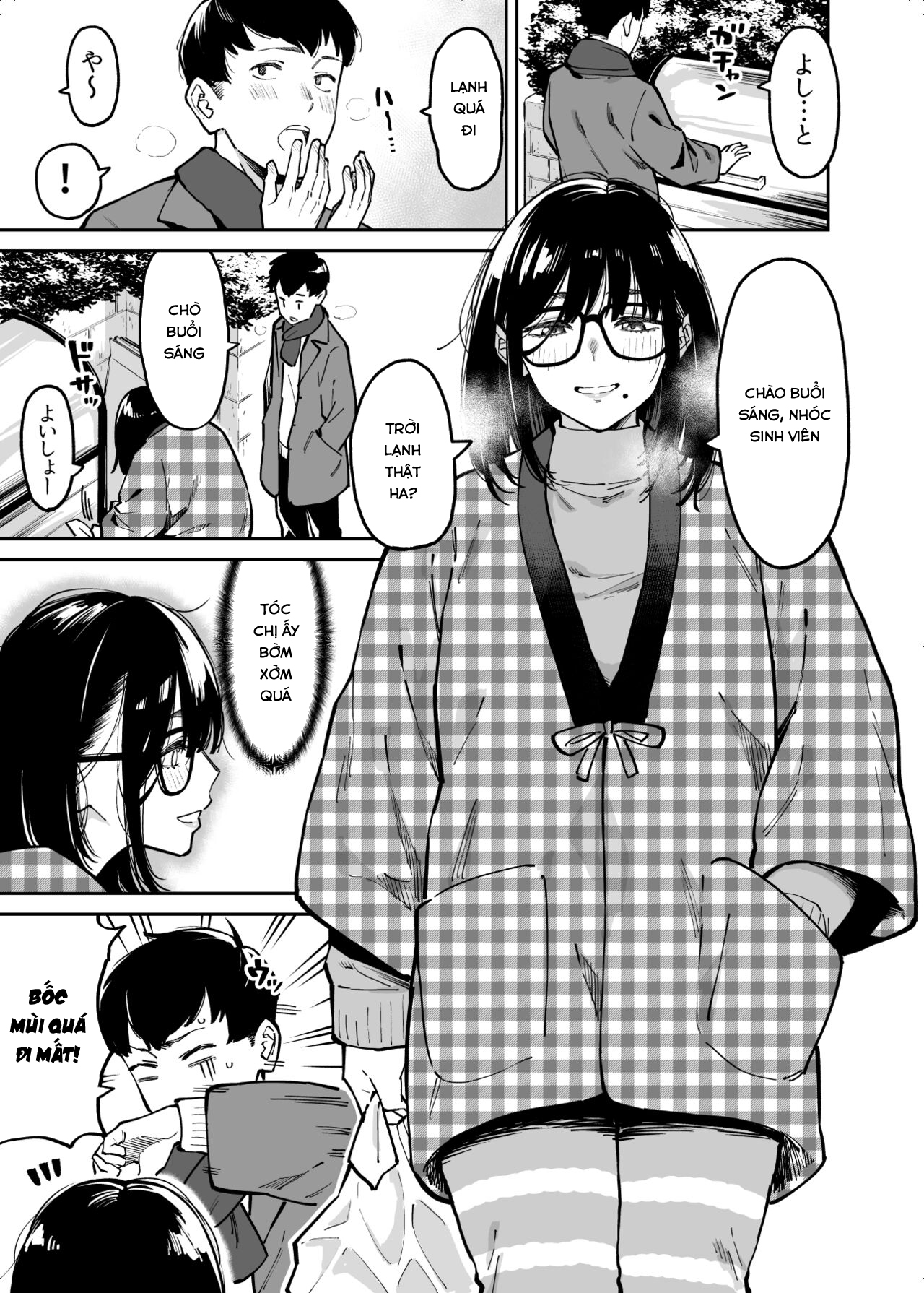 Đọc truyện hentai Câu chuyện được an ủi bởi người hàng xóm bừa bộn cạnh nhà - Oneshot