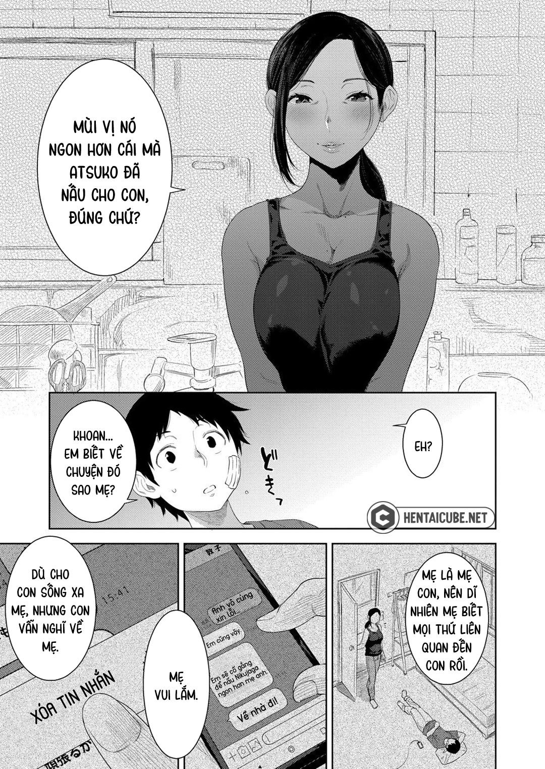 Đọc truyện hentai Sự chín muồi của mẹ - Oneshot