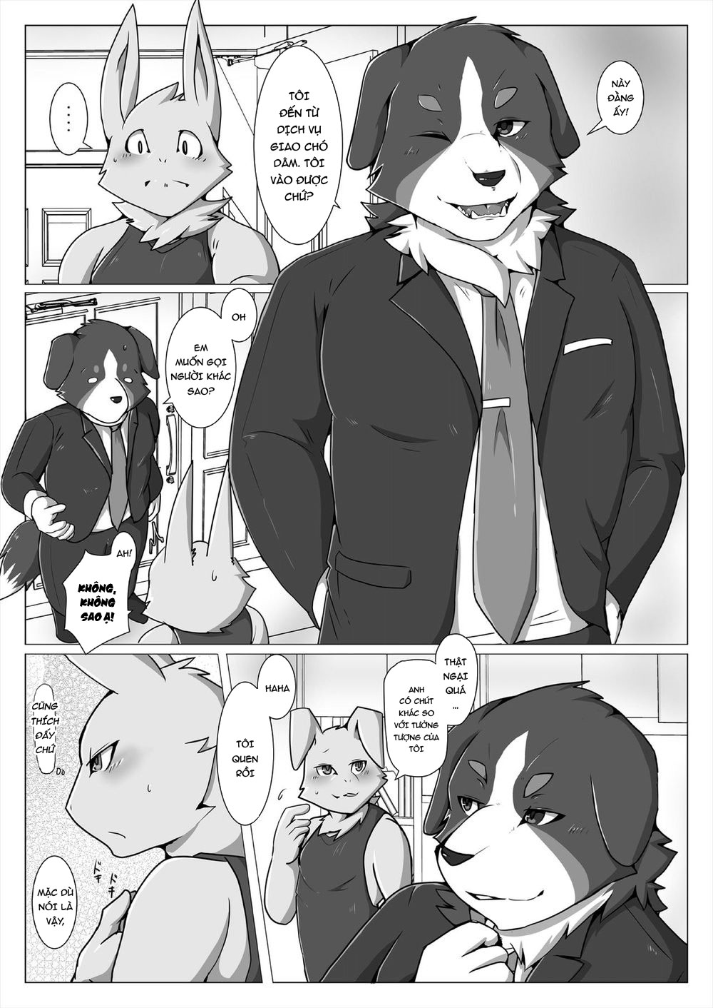 Đọc truyện hentai Giao hàng chó đĩ - Chap 1