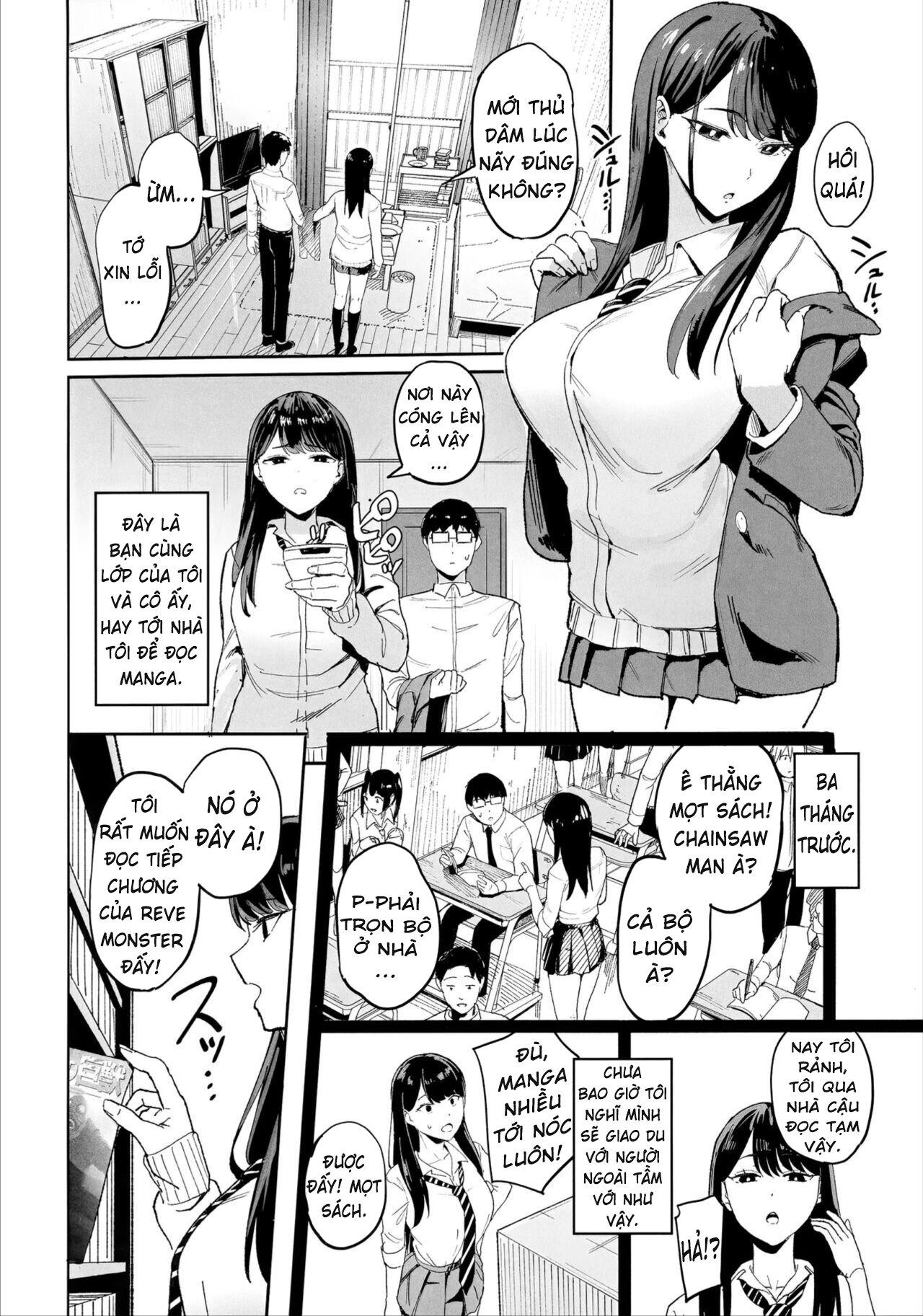 Đọc truyện hentai Sử dụng âm hộ của cô học trò - Oneshot Không Che