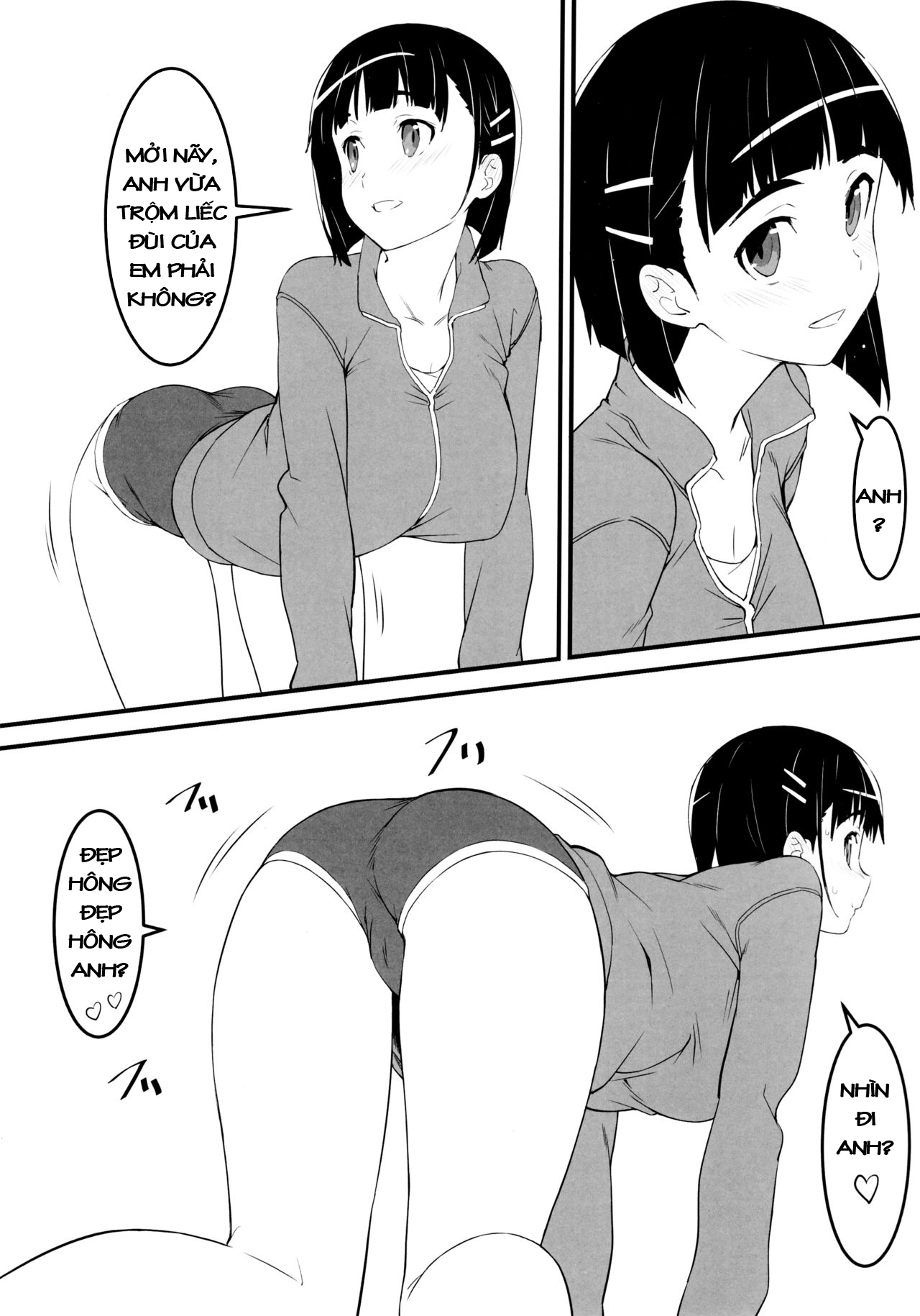 Đọc truyện hentai Suguha và ông chú đẹp zai~ - Chap 2: Phòng ngủ của Sugu~