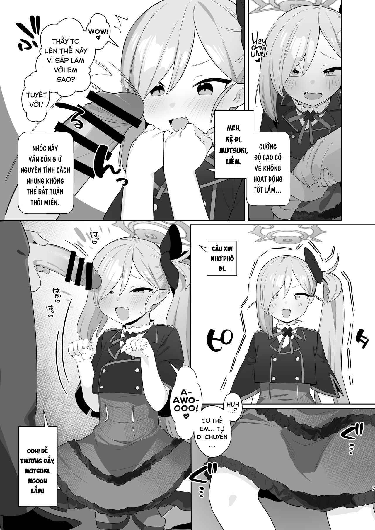 Đọc truyện hentai Câu lạc bộ kiểm soát tâm trí Blue Archive - Oneshot