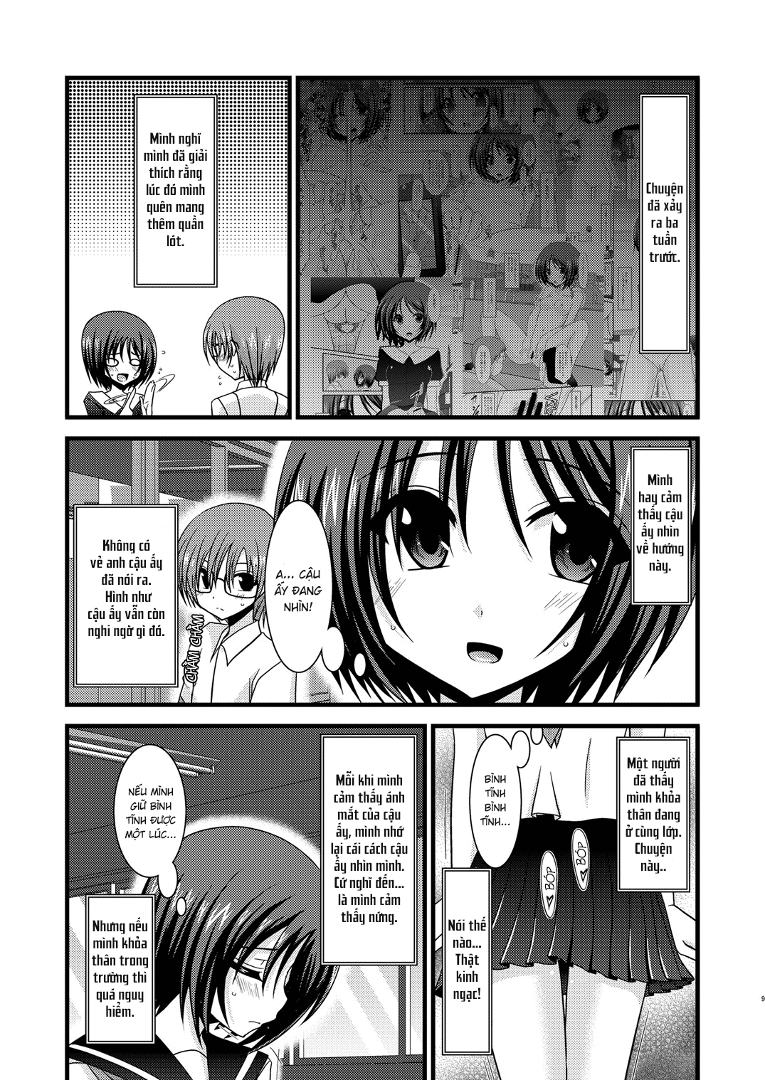 Đọc truyện hentai Cô gái thích khoả thân - Chap 3