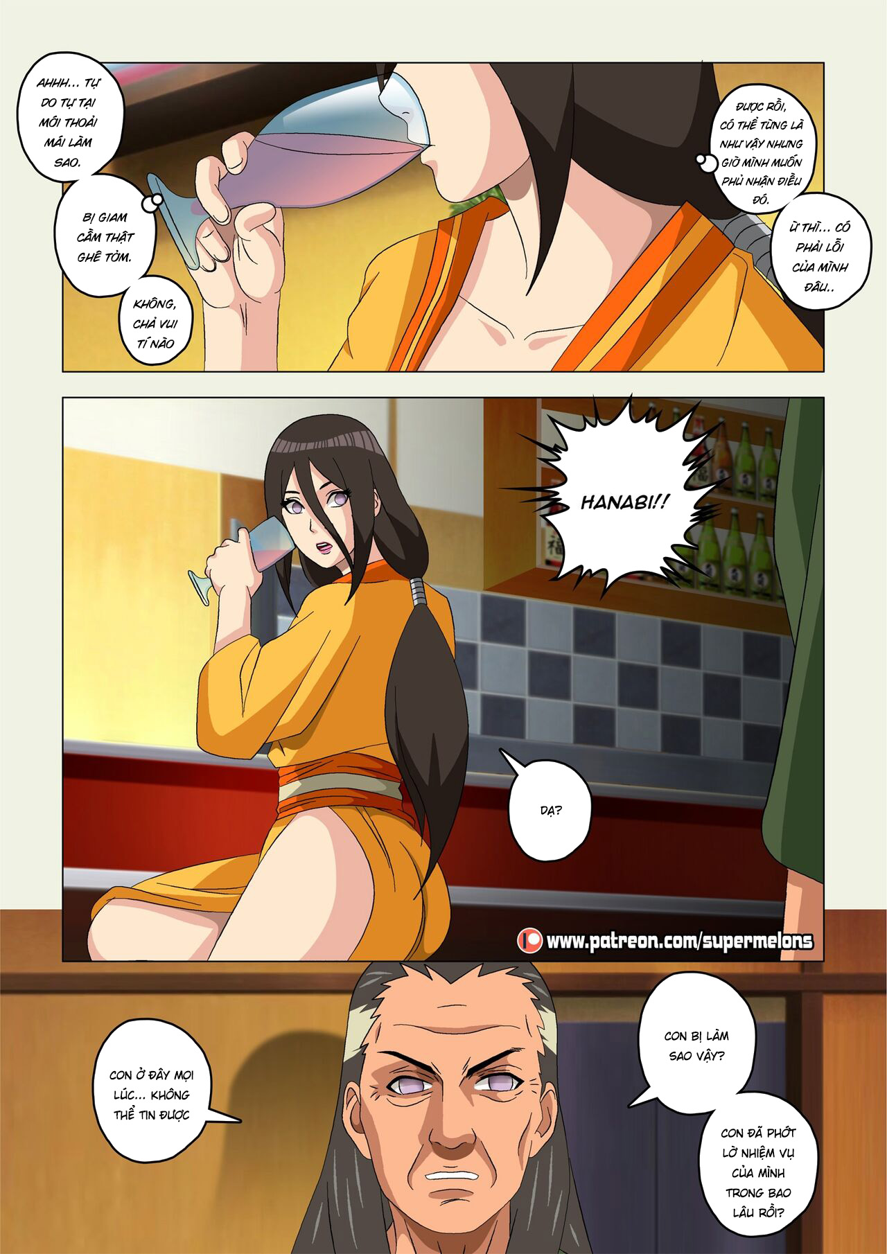 Đọc truyện hentai Hinata và sự tích thợ săn đầu buồi - Chap 1