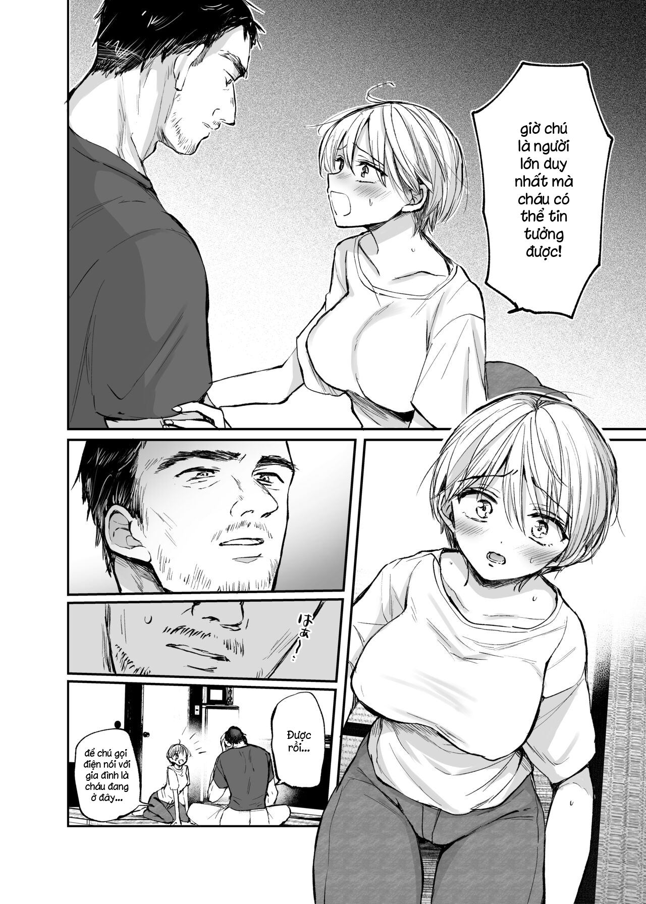 Đọc truyện hentai Sau khi trở thành nữ, tôi và chú... - Oneshot