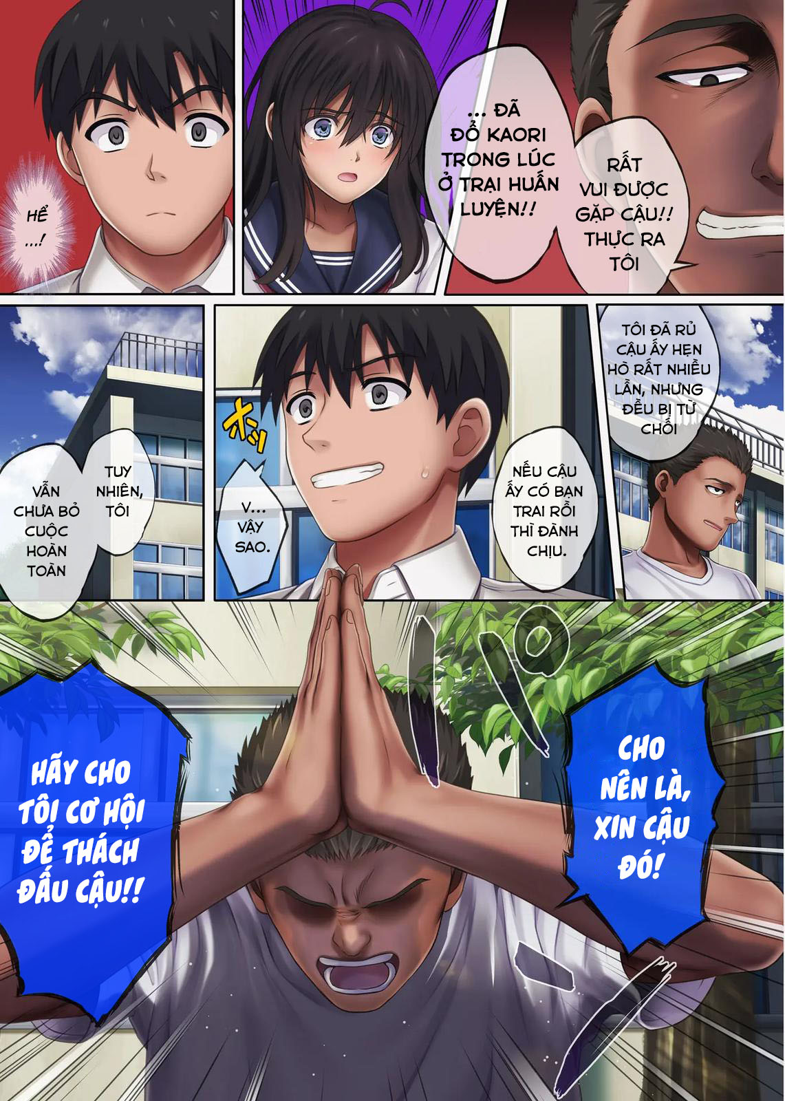 Đọc truyện hentai Phòng tập thế dục nữ sinh 4 - Nửa sau