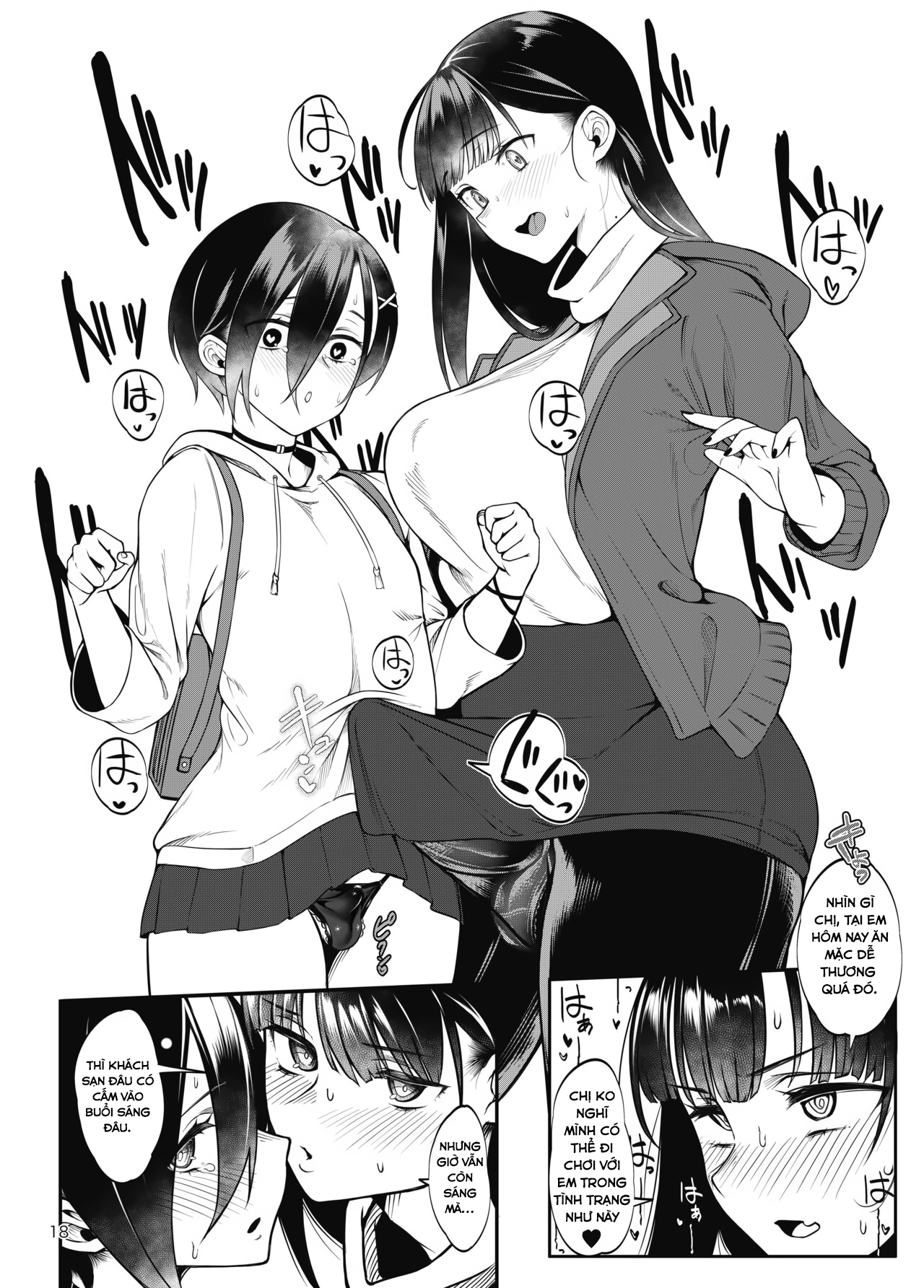 Đọc truyện hentai Nửa dưới của tôi đang gặp rắc rối - Oneshot