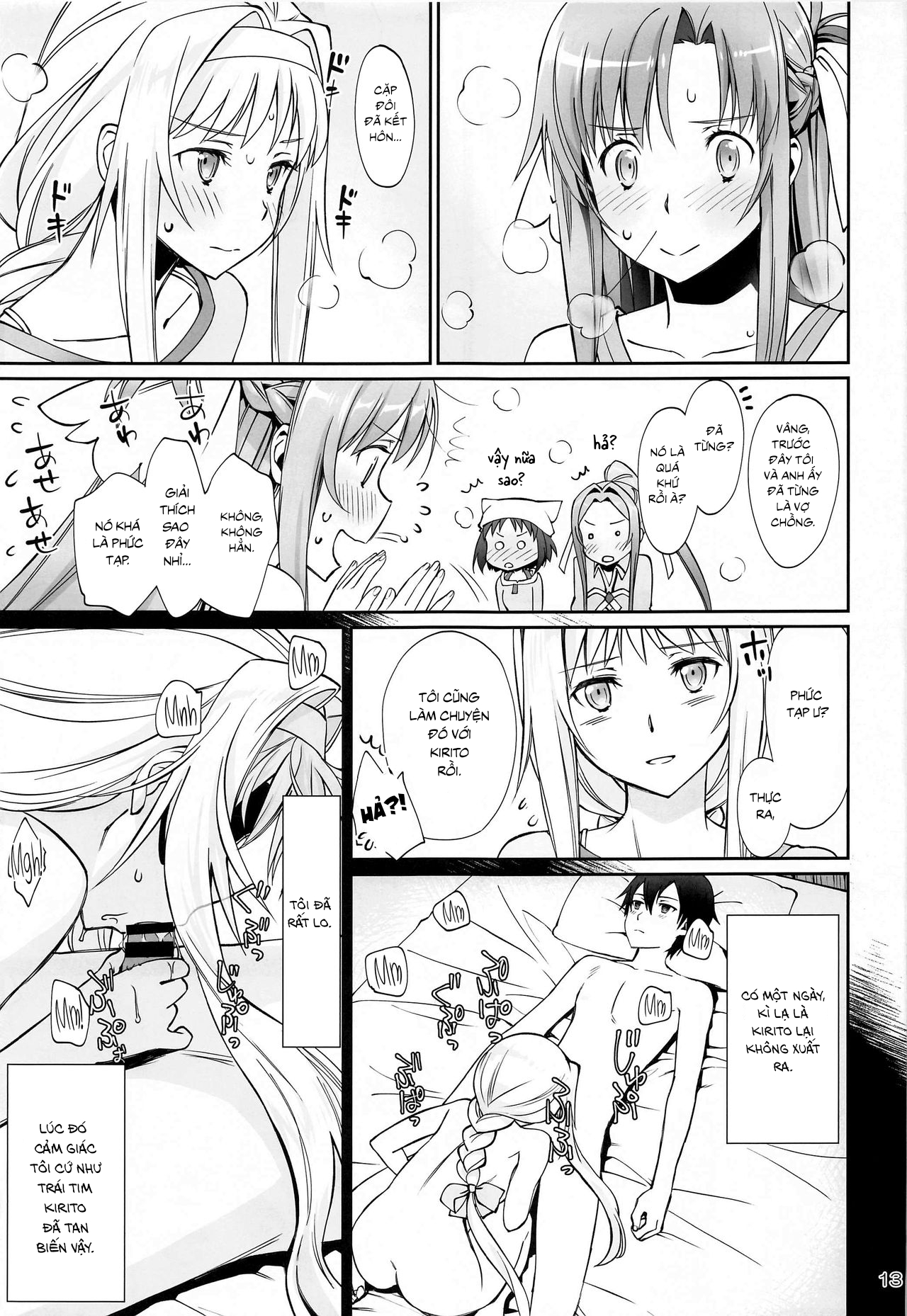 Đọc truyện hentai Chàng Hoàng Tử Trong Lều (Sword Art Online Alicization) - Oneshot