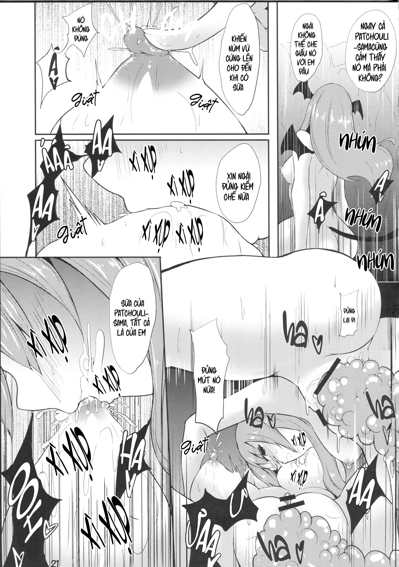 Đọc truyện hentai Nữ phù thủy Pat Tù trưởng Shizuku - Oneshot