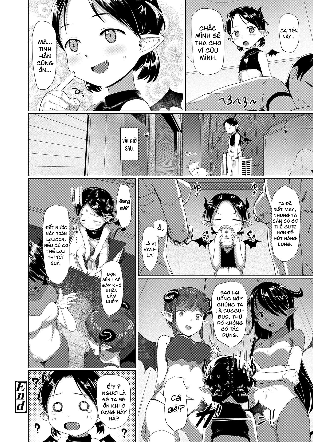 Đọc truyện hentai Succubus đói bụng Vanilla-chan - Oneshot