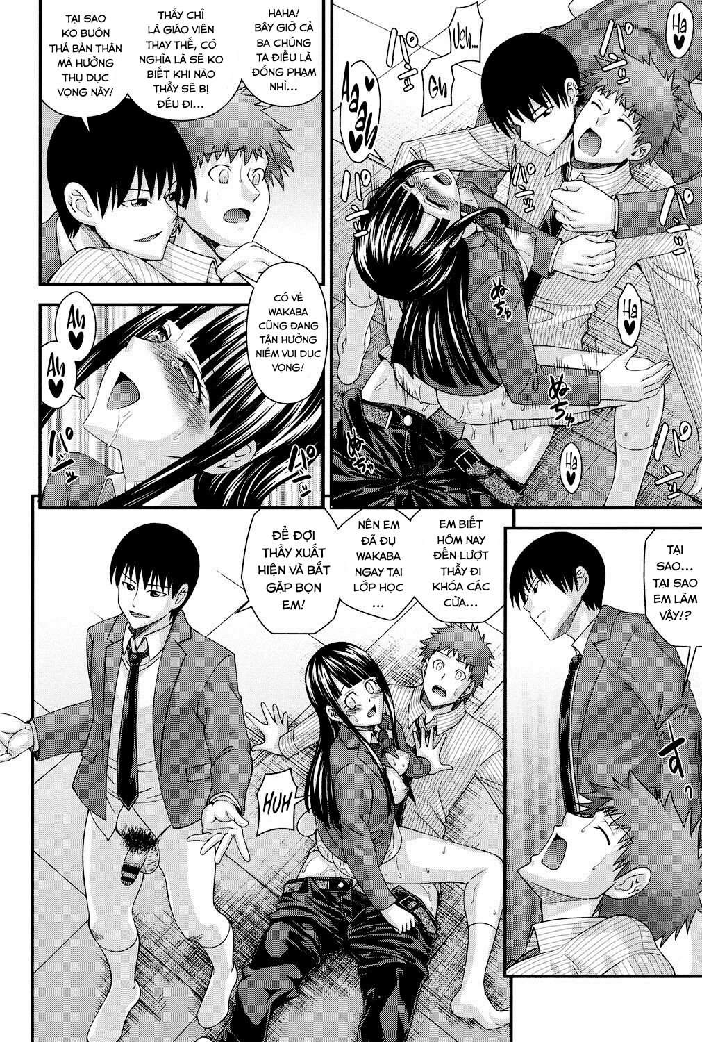Đọc truyện hentai Cuộc sống đại học của wakaba - Oneshot