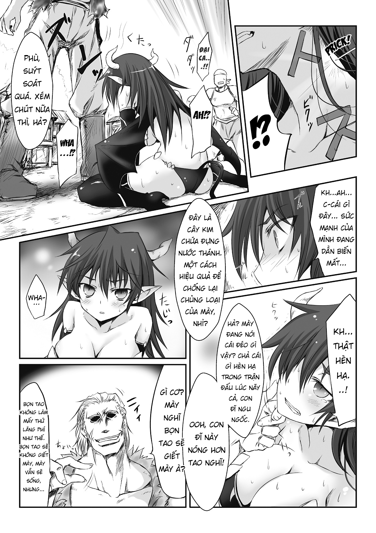 Đọc truyện hentai Cuộc săn lùng cô gái daemon - Oneshot