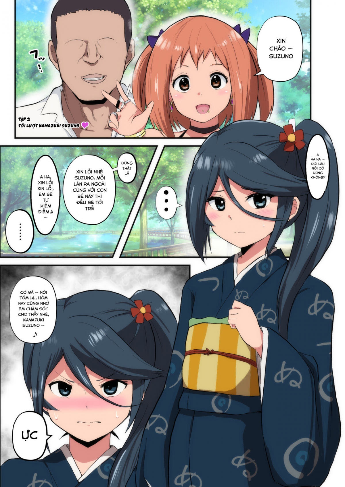 Đọc truyện hentai Làm tình với 3 em nữ sinh Chap 1