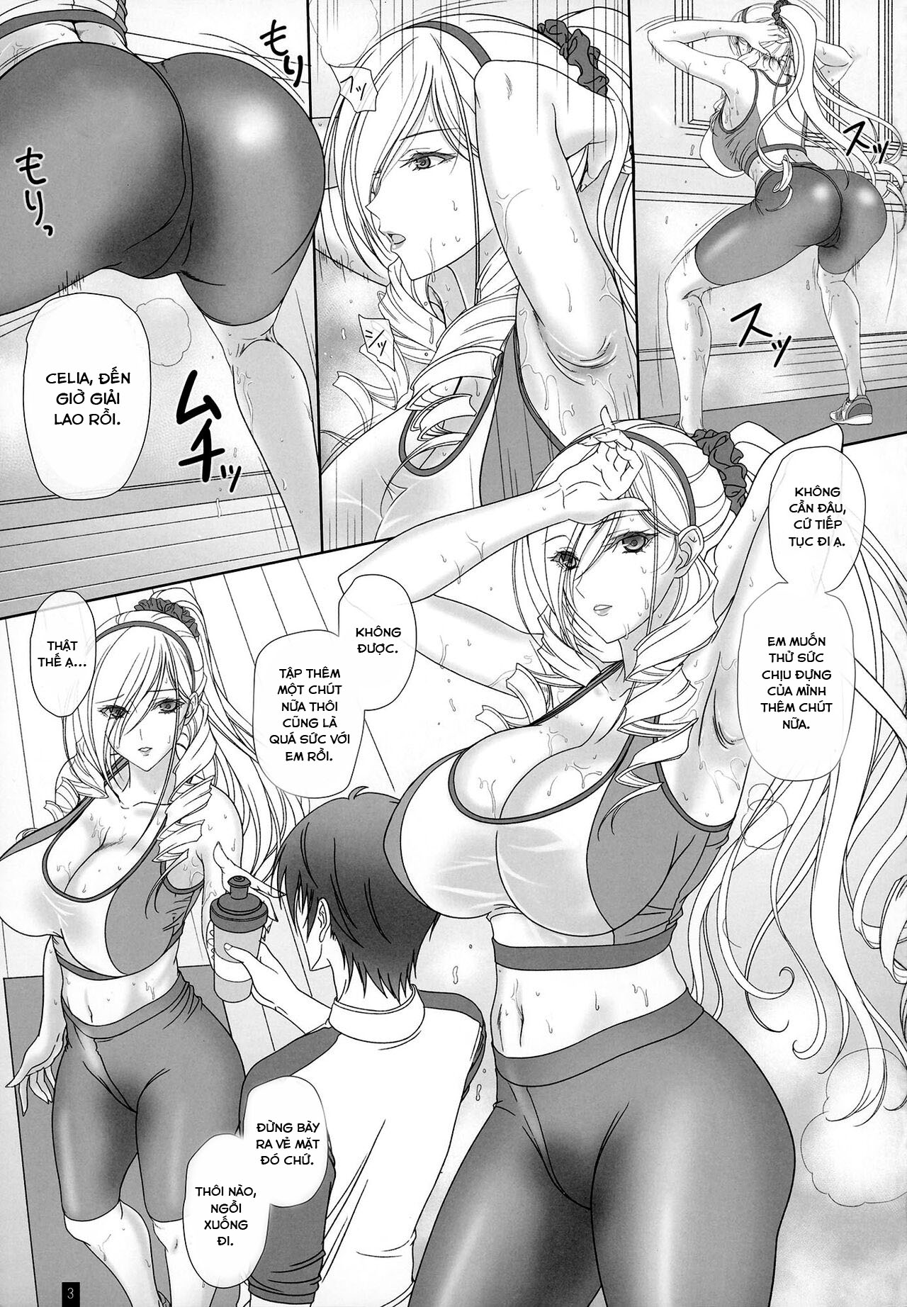 Đọc truyện hentai Hướng dẫn cho gái tập gym - Oneshot