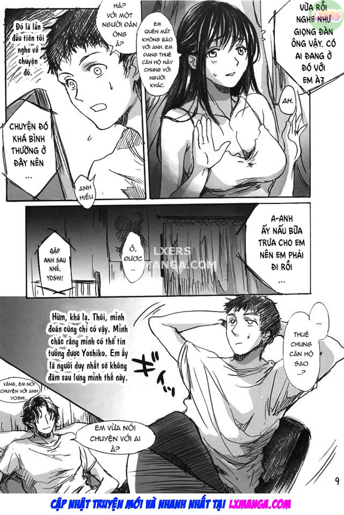 Đọc truyện hentai Cô bạn gái quyến rũ cùng người yêu - Oneshot