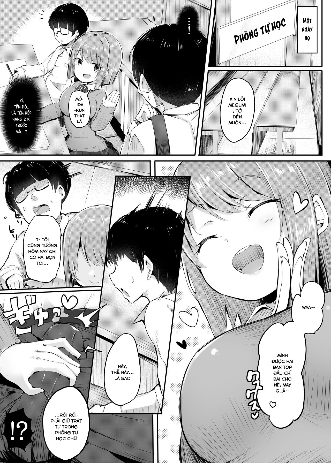 Đọc truyện hentai Tốt lắm cậu bé Rơi cuối lớp vì làm việc tay chân - Oneshot