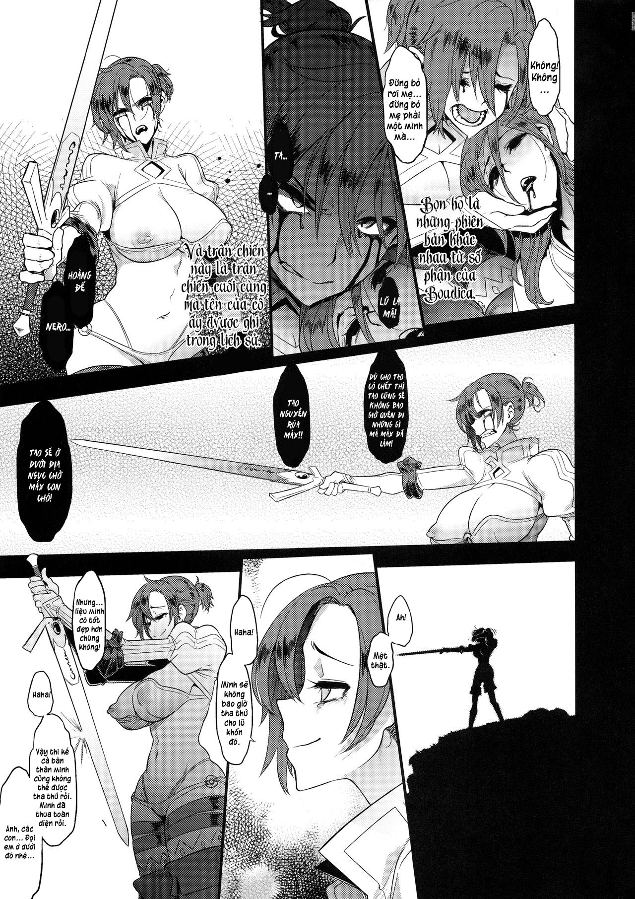 Đọc truyện hentai Nữ hoàng thực sự sẽ không bao giờ đầu hàng Oneshot nứng