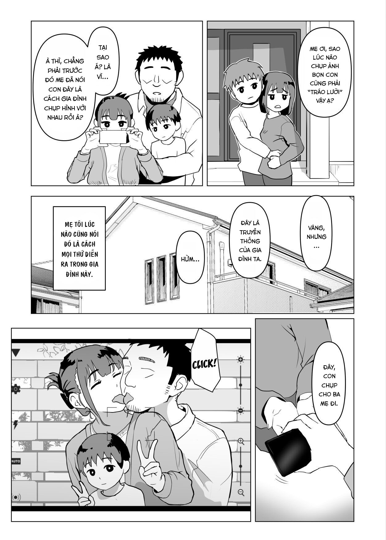 Đọc truyện hentai Việc có một gia đình ở nhà là điều bình thường (loạn luân) - Chap 1