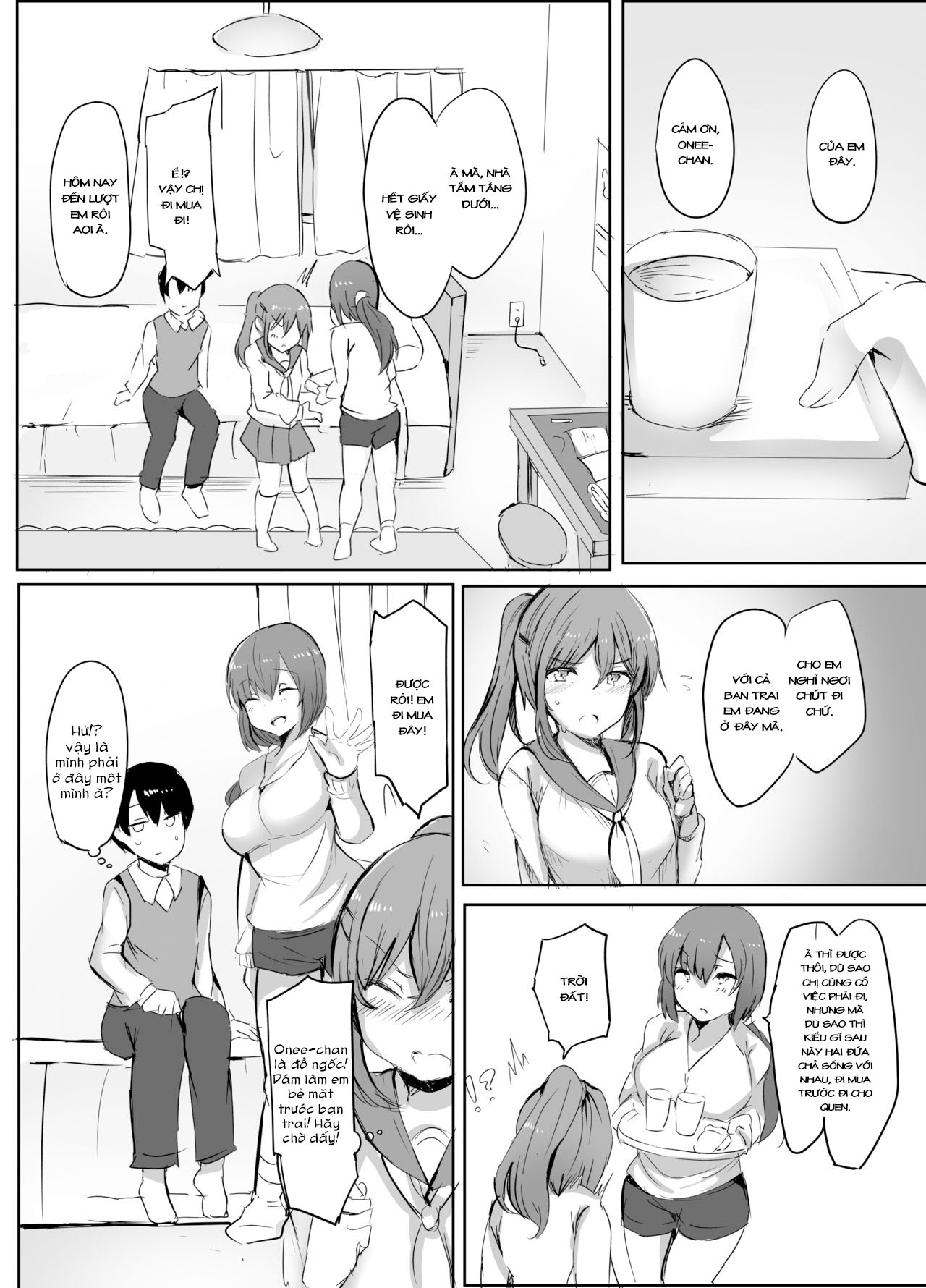 Đọc truyện hentai Lần đầu của tôi với chị của người yêu - Oneshot