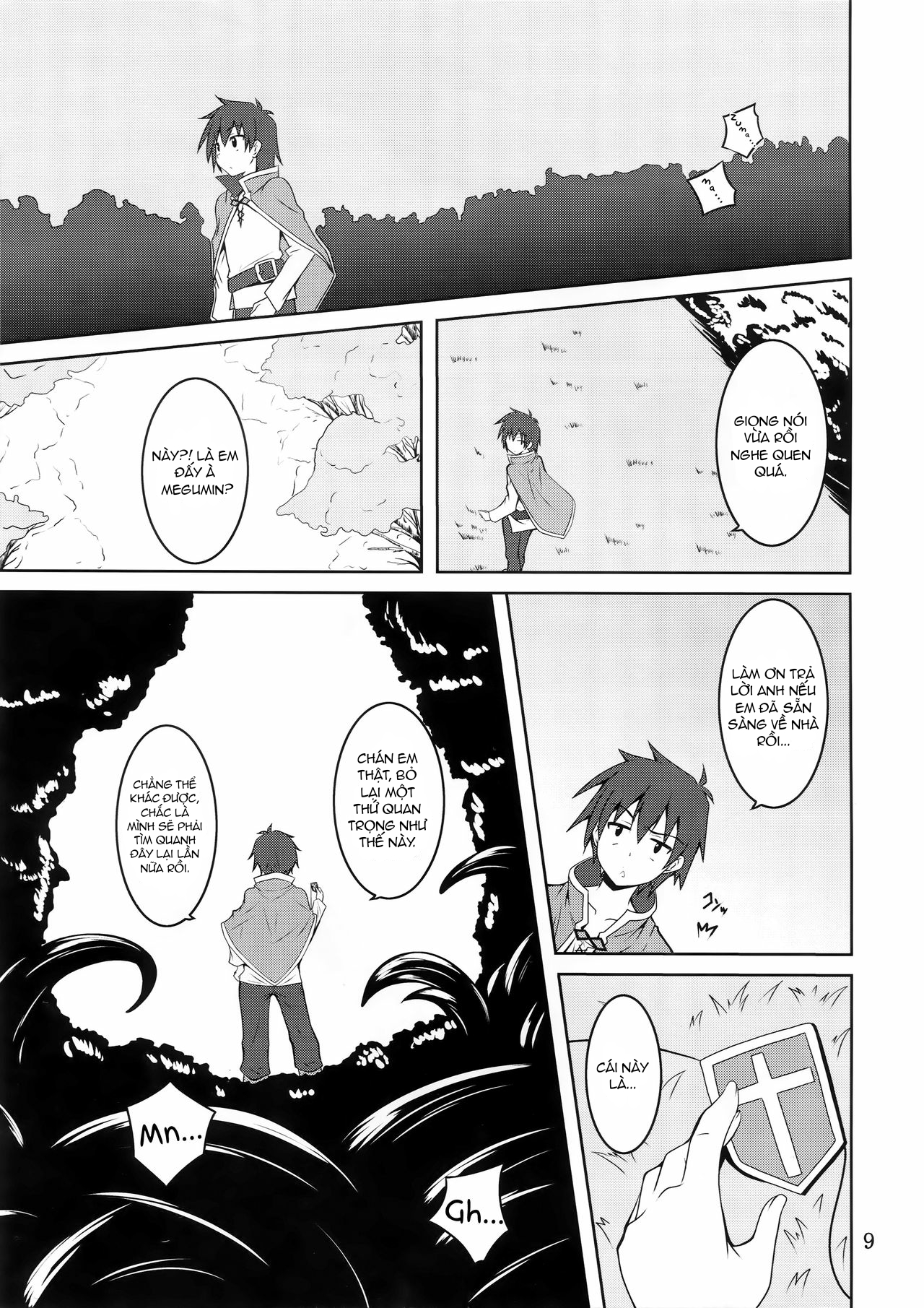 Đọc truyện hentai Megumin và quái vật xúc tu đáng sợ!!! - Oneshot