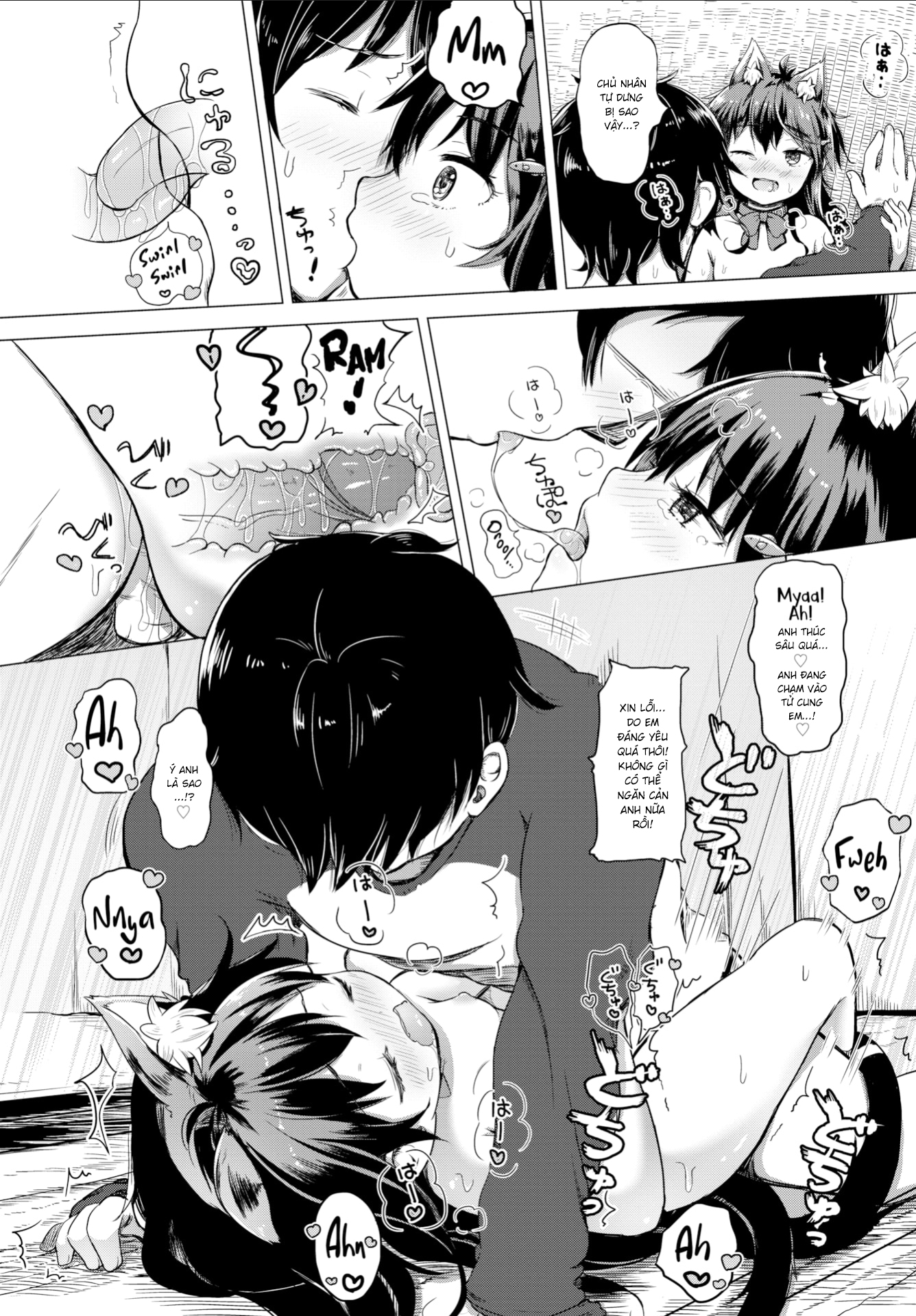 Đọc truyện hentai Mèo Trả Ơn! - Oneshot