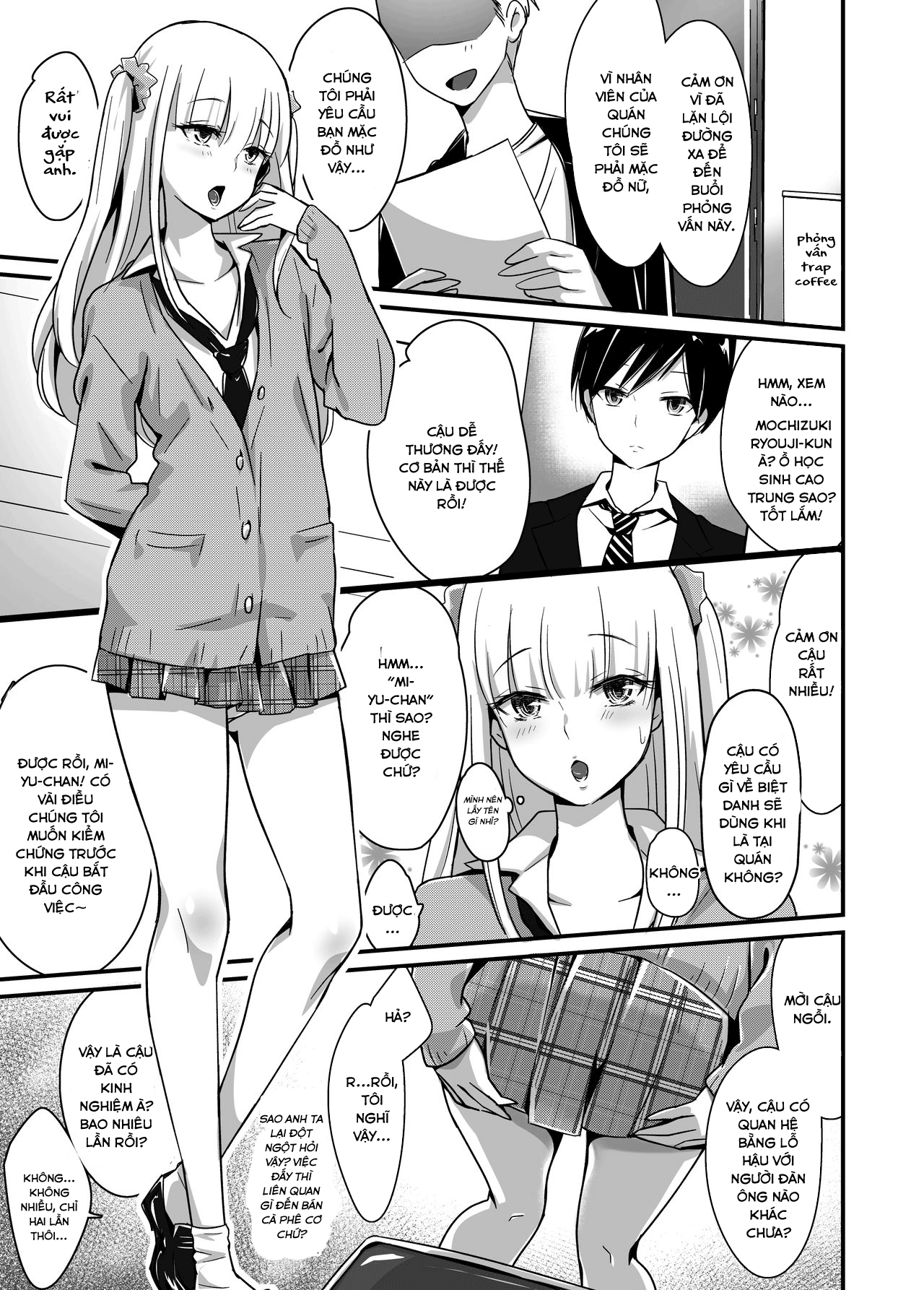 Đọc truyện hentai Kaikan Mesu Ochi ~DK Miyu, Hajimete No Mesuiki~ - Oneshot