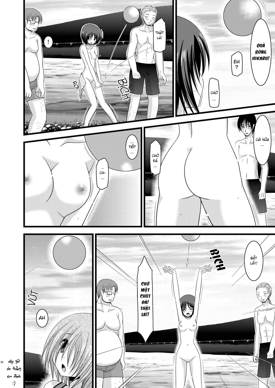 Đọc truyện hentai Cô gái thích khoả thân - Chap 5