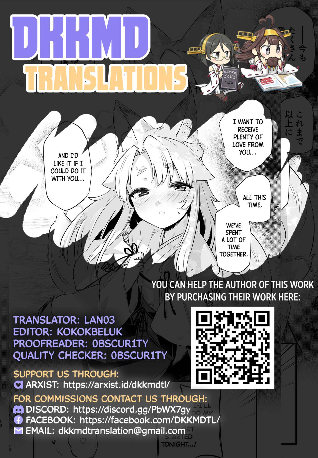 Đọc truyện hentai Bởi vì Komagitsune - Một Shot