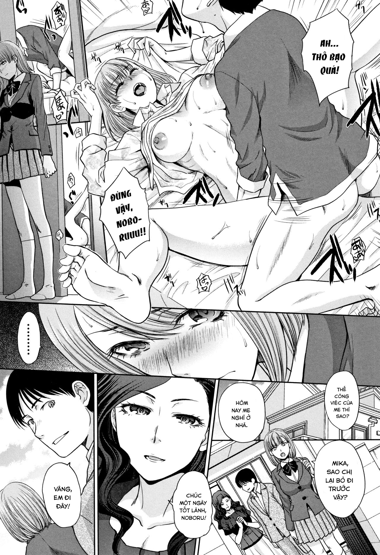 Đọc truyện hentai Sống chung với chị gái - Chap 3