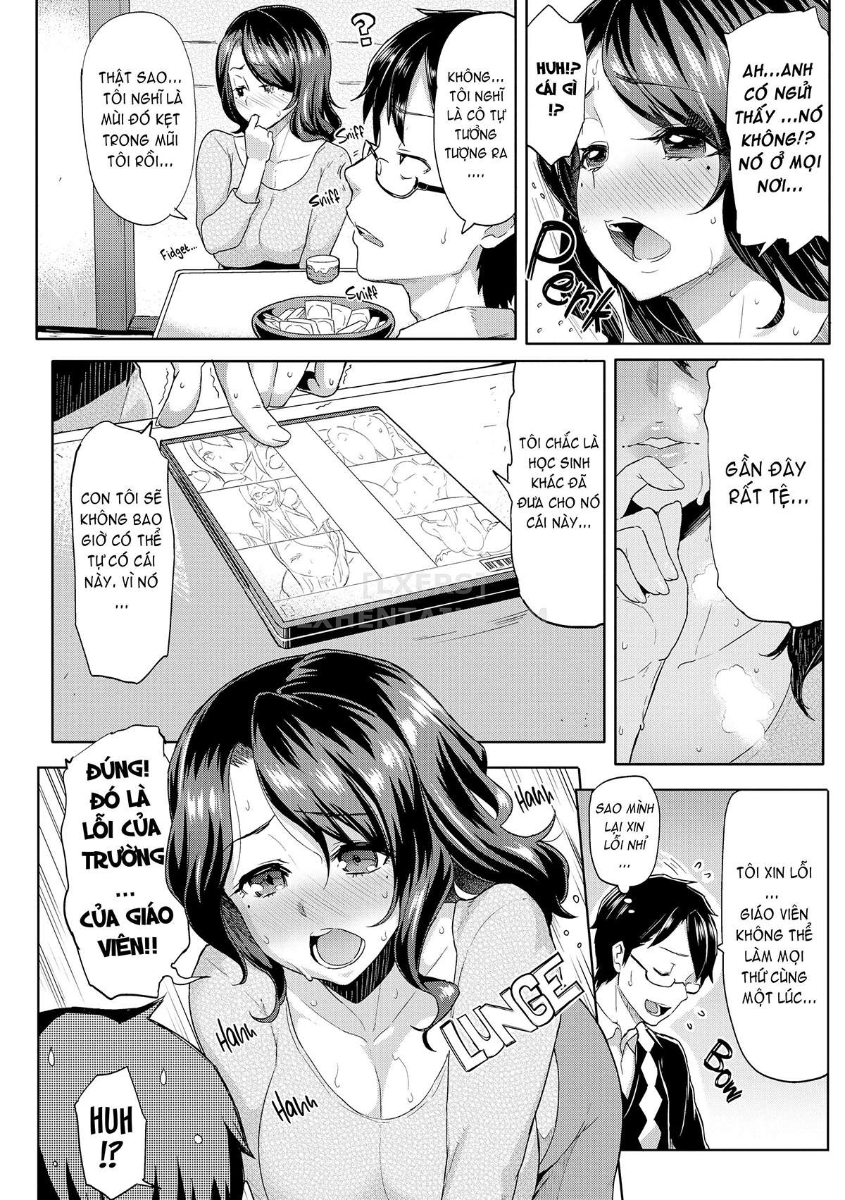 Đọc truyện hentai Let's Get Horny - Chap 8 - Home Visit Anguish