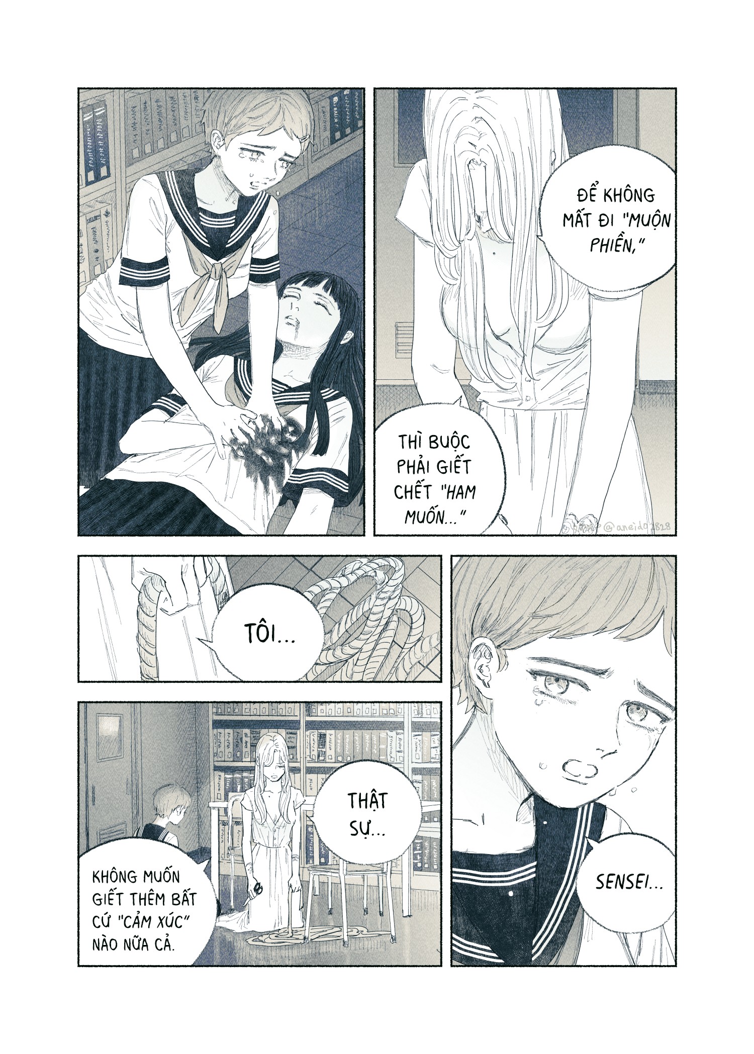 Đọc truyện hentai Chuyện về nữ giáo viên bị học sinh yandere nhấn chìm trong dục vọng - Tôi bị dằm trong tim
