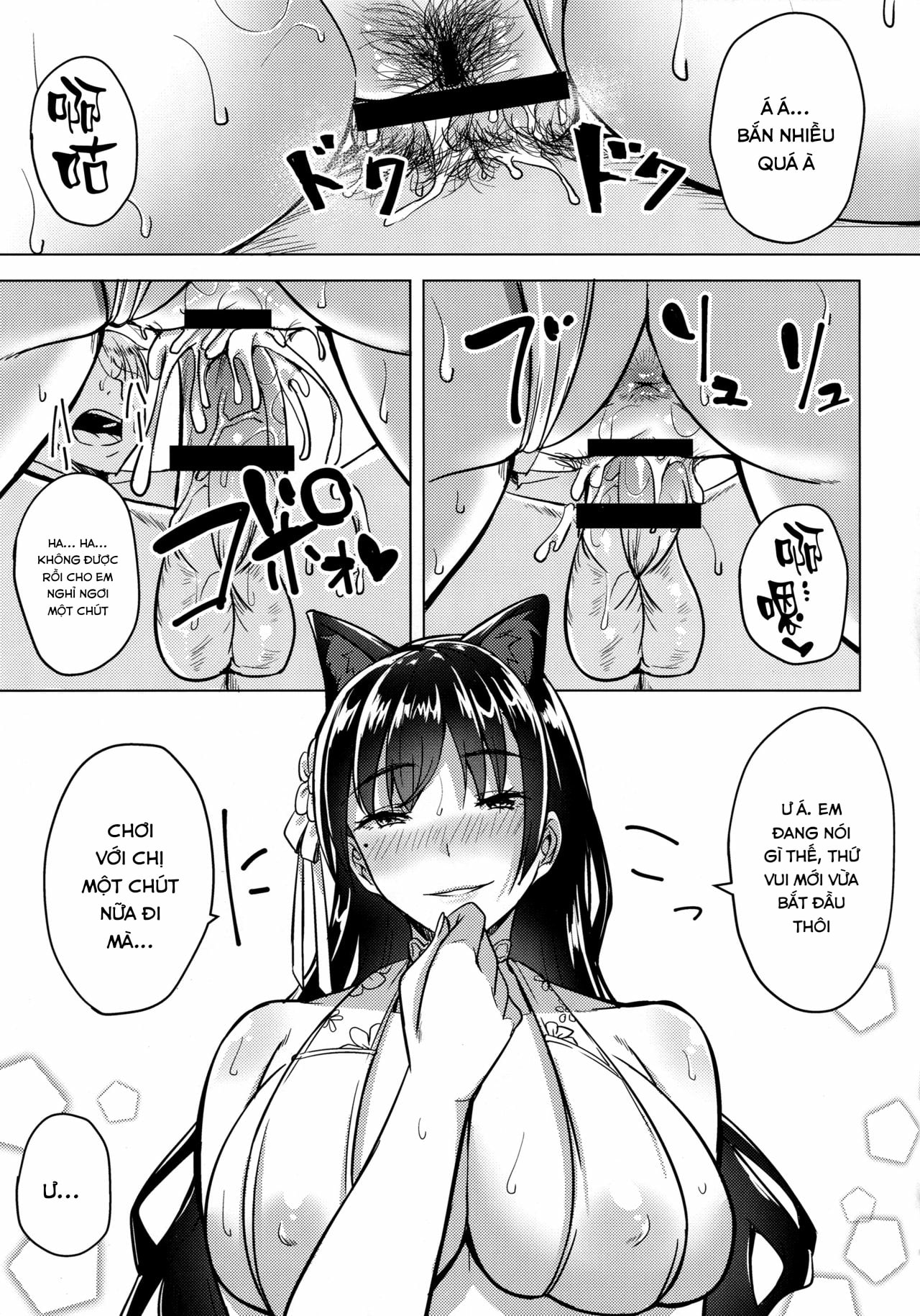 Đọc truyện hentai Hitozuma Wa Yokkyuu Fuman - Oneshot