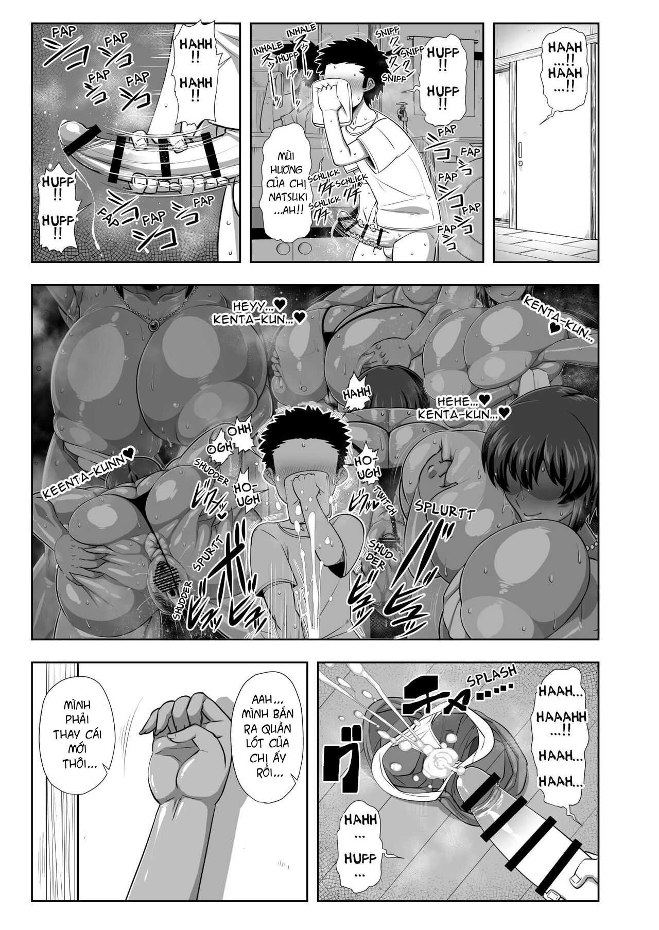 Đọc truyện hentai Mùa hè tươi mát cùng Natsuki - Oneshot