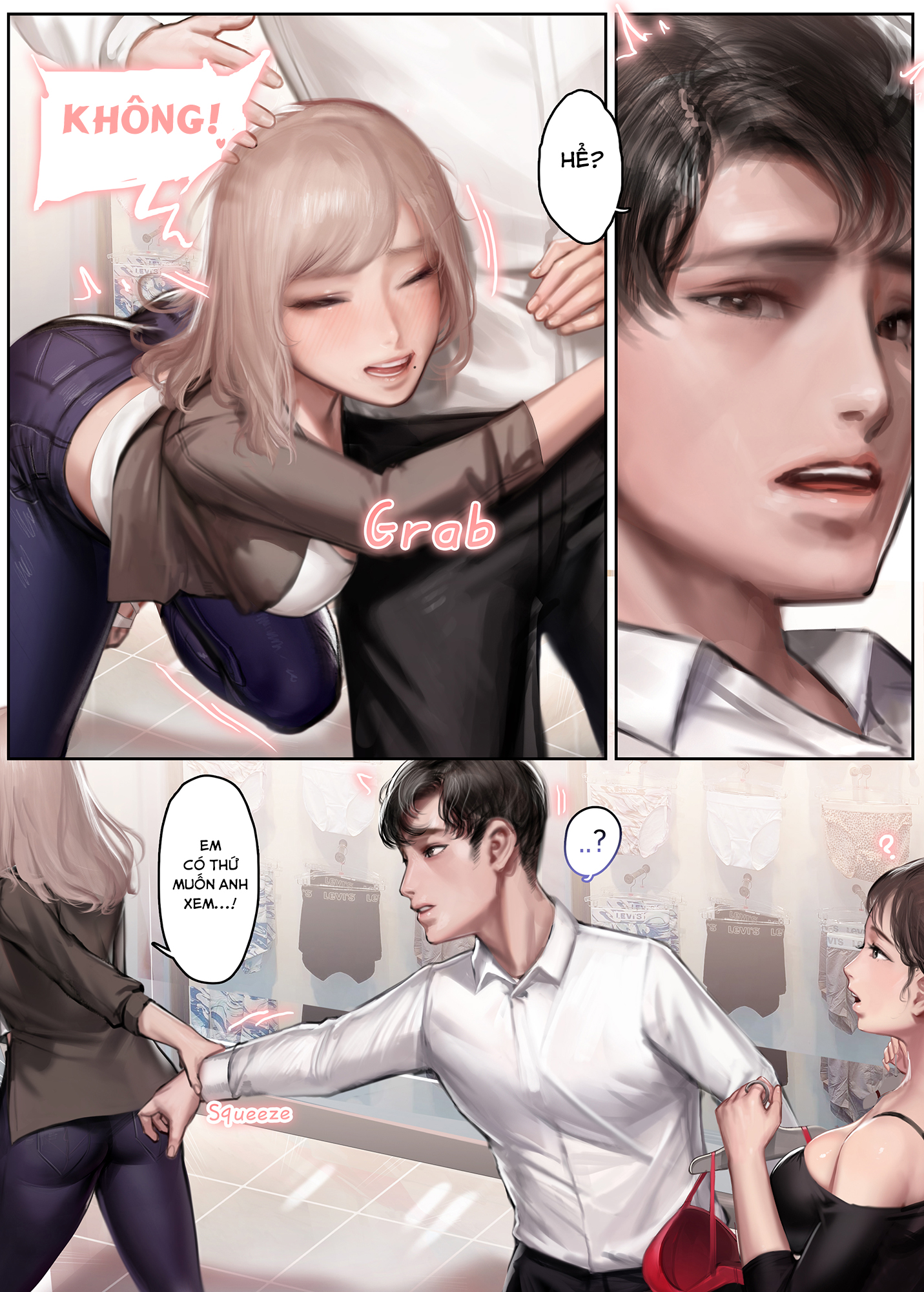 Đọc truyện hentai My Very Jealous Wife - Oneshot