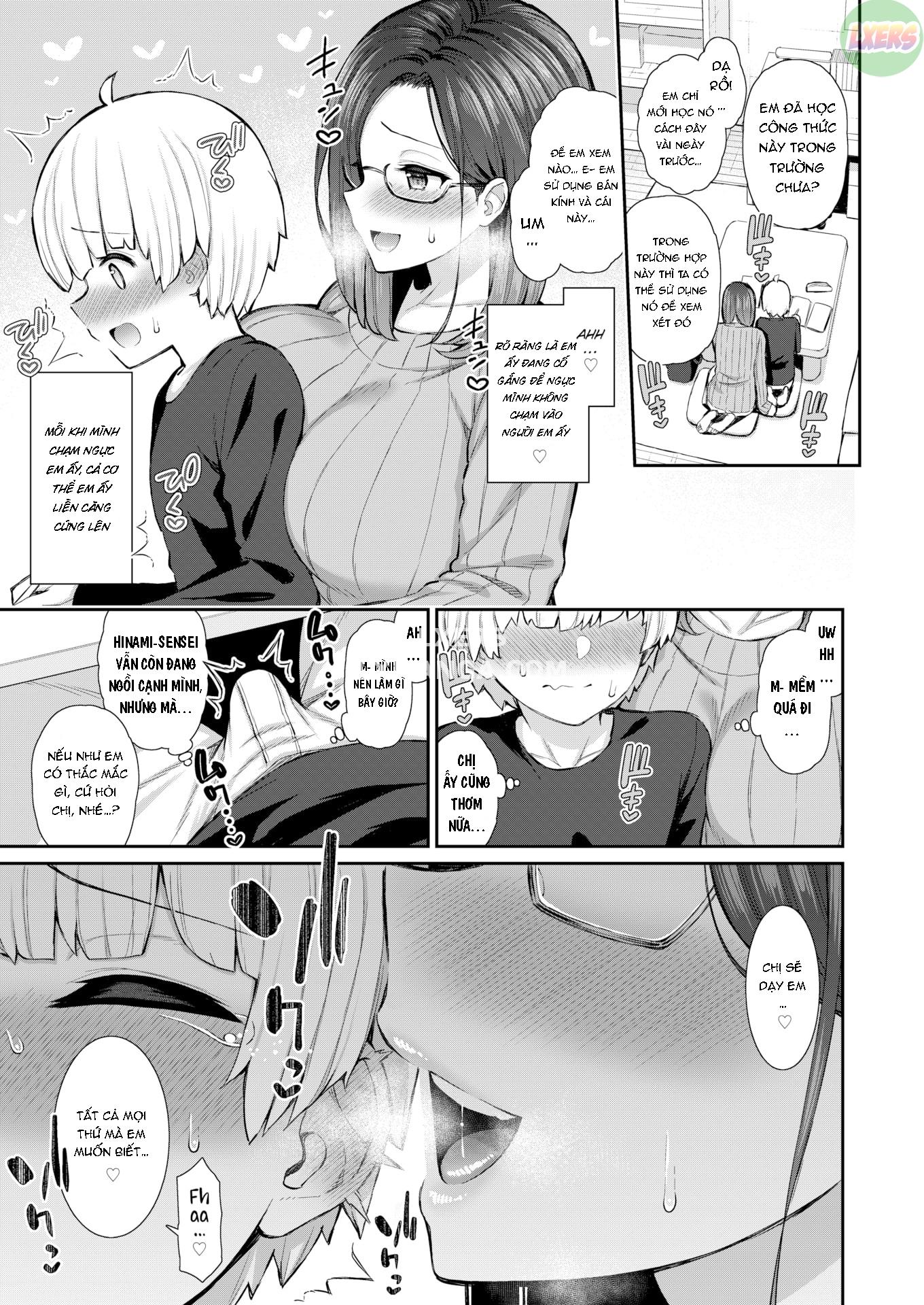 Đọc truyện hentai Cô gia sư dâm dục và cậu học sinh chim nhỏ - Oneshot