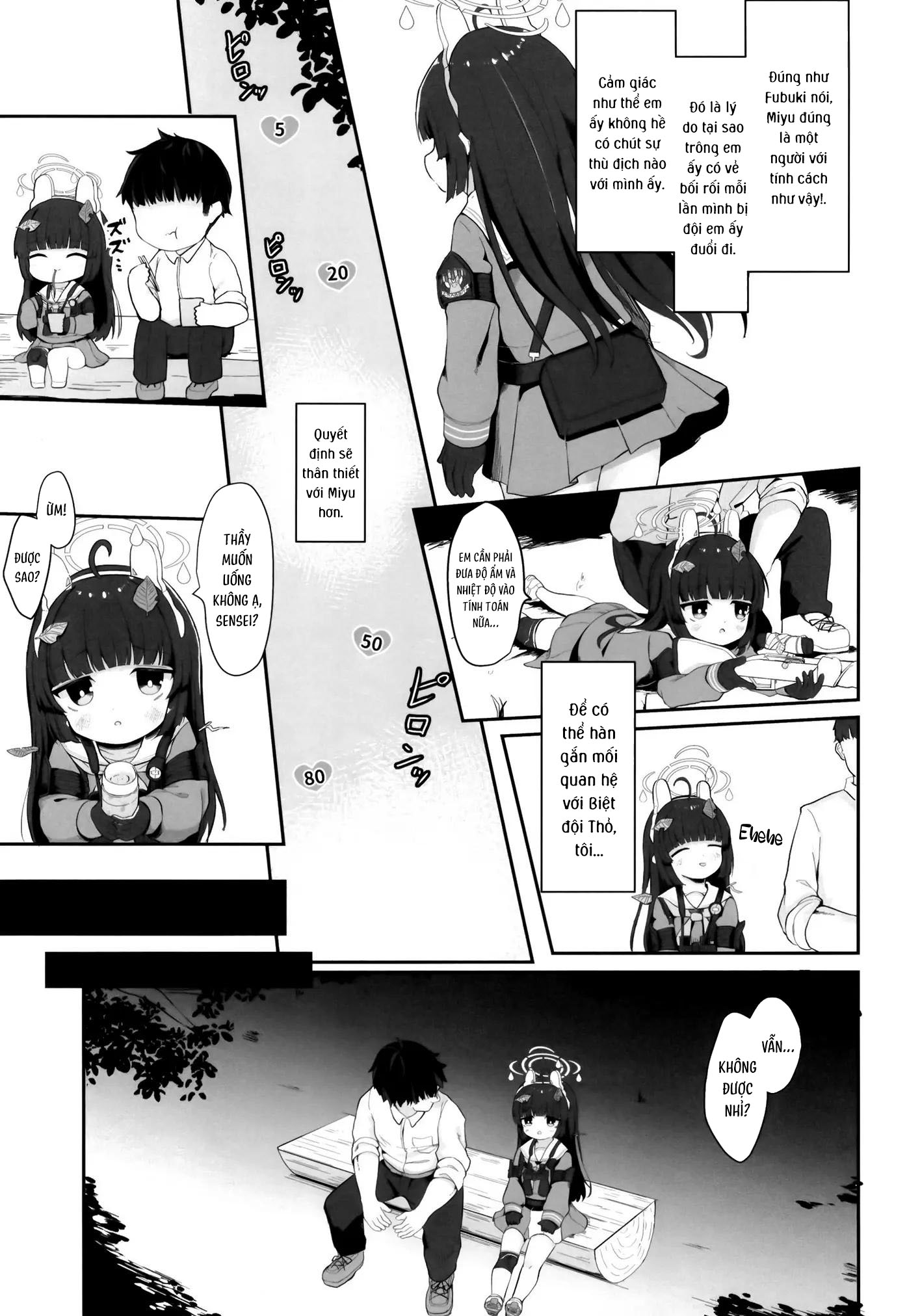 Đọc truyện hentai Con thỏ vẫy đuôi được âu yếm! - Oneshot nứng