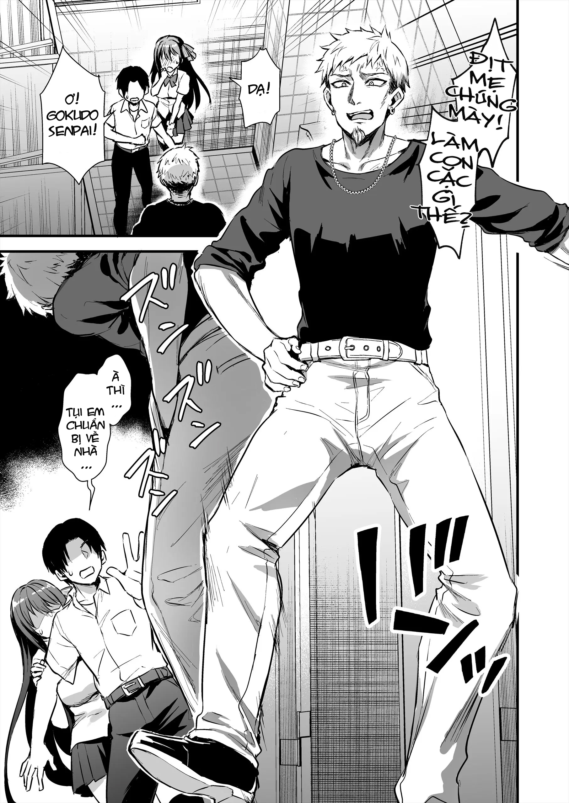 Đọc truyện hentai Truyện kể về việc tôi quan hệ tình dục với người yêu ở bên ngoài và bị một tên Yankee tốt bụng biến thành NTR. - Oneshot