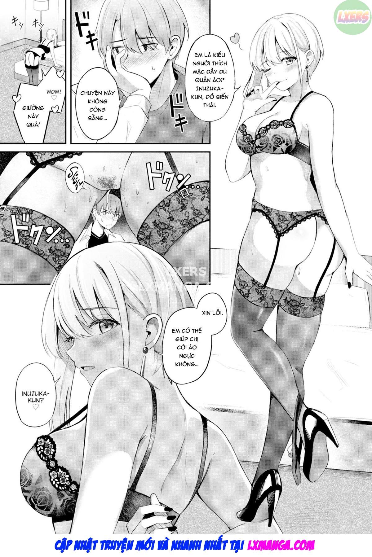 Đọc truyện hentai Tiền bối táo bạo - Oneshot