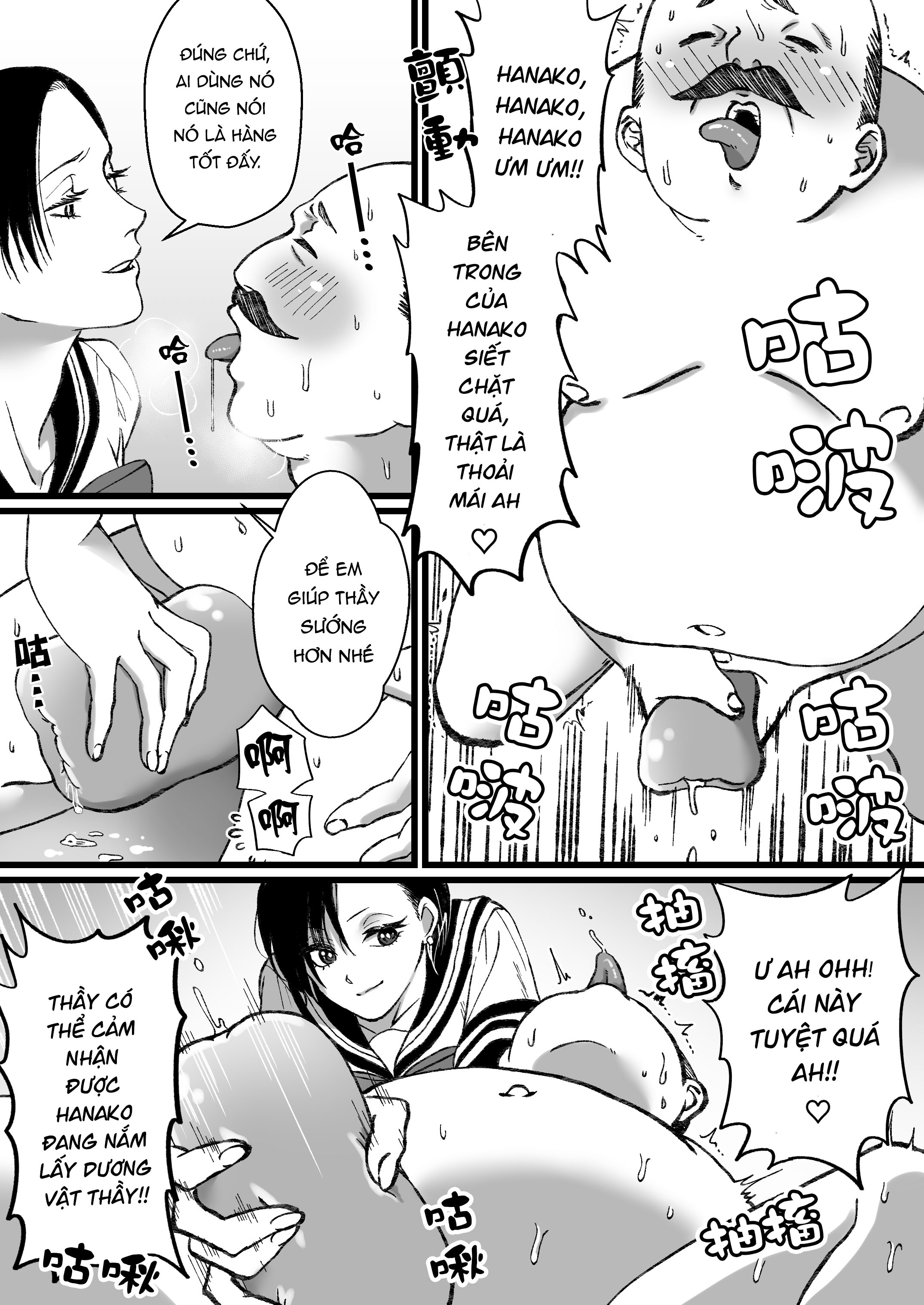 Đọc truyện hentai Bị nữ sinh mặc đồ thủy thủ đồ bơi đào mỏ - Oneshot