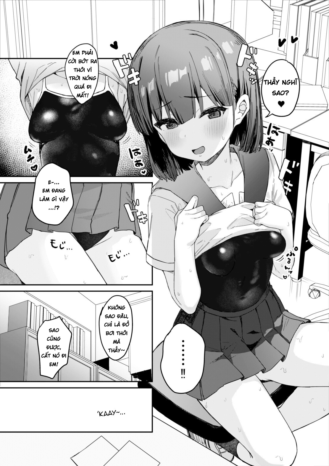 Đọc truyện hentai Quan hệ tình dục với cậu học sinh tinh nghịch của tôi sau giờ học! - Oneshot
