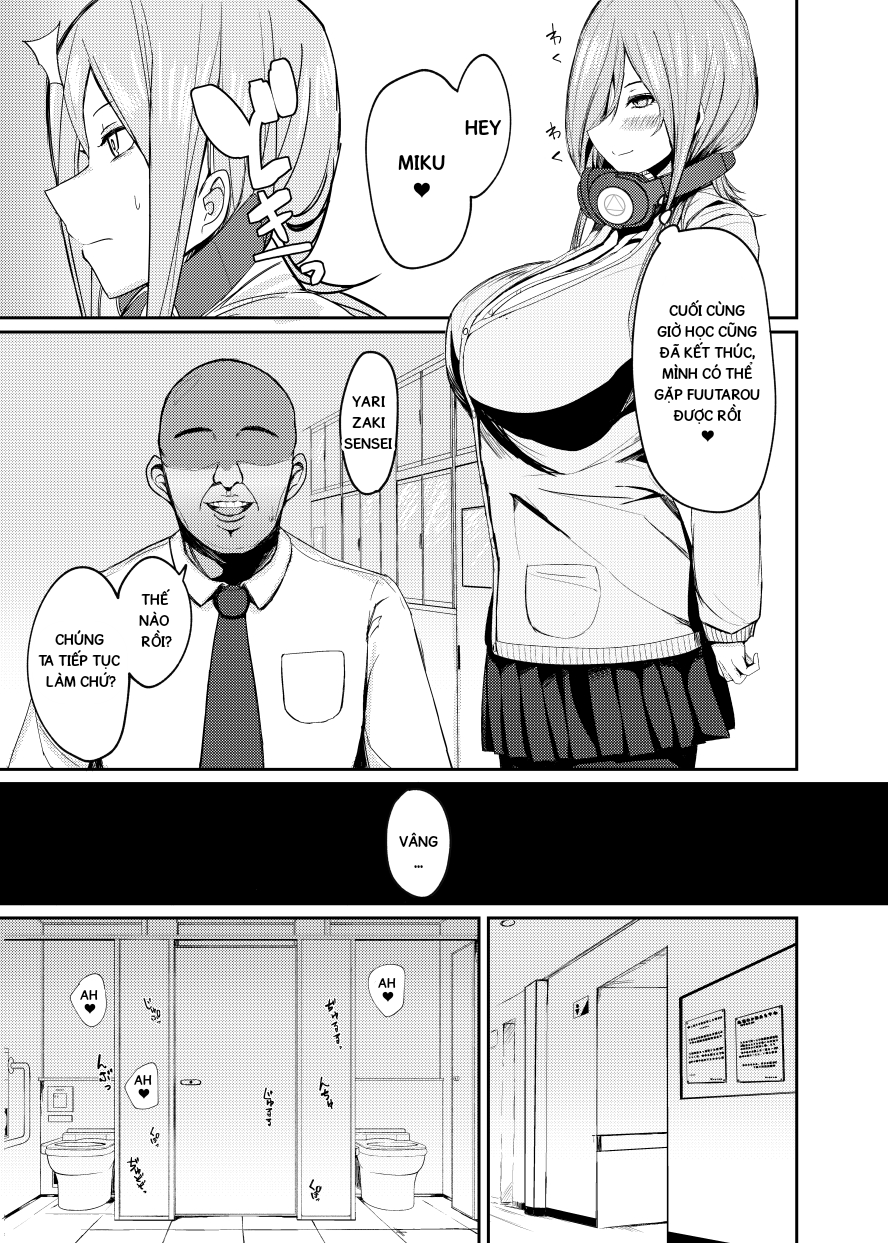 Đọc truyện hentai Mikurare (Gotoubun no Hanayome) - Oneshot
