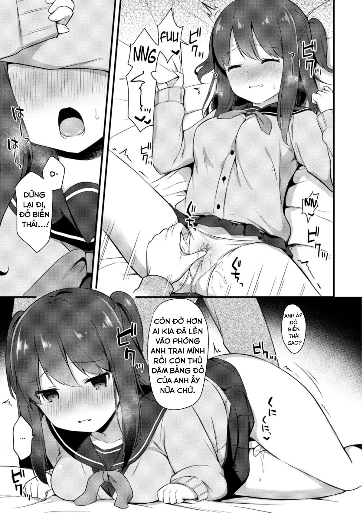 Đọc truyện hentai Sự cám dỗ của em gái nhỏ tôi - Chap 3: Rina và Onii-chan!
