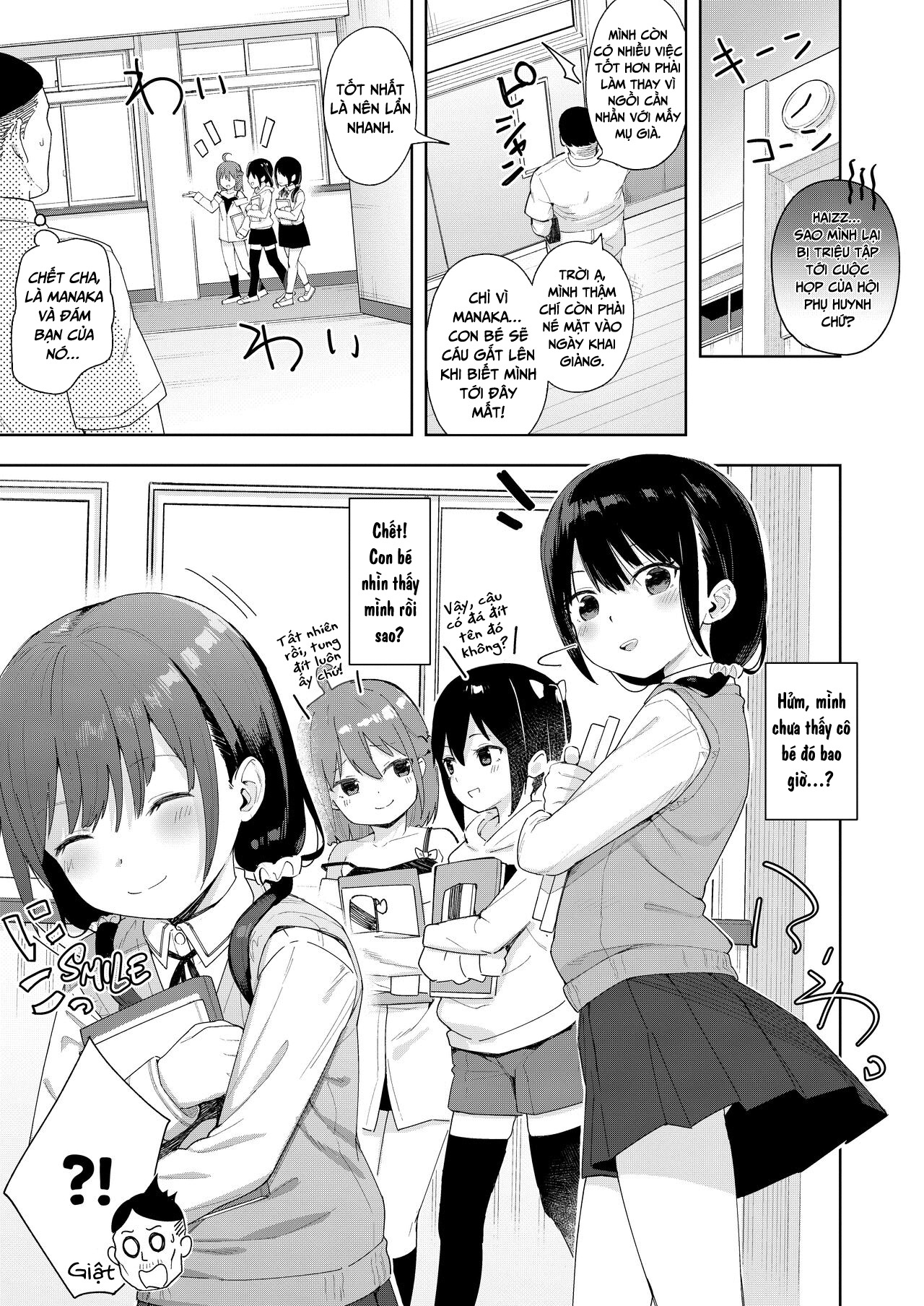 Đọc truyện hentai Tôi bị ăn hiếp bởi một con nhãi ranh là bạn của con gái mình - Chap 2